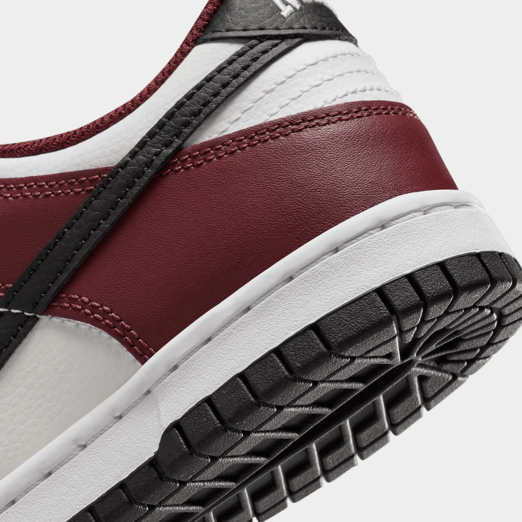 Secure Fit Layer Nike Dunk Low GS Dark Team Red / Summit White - White