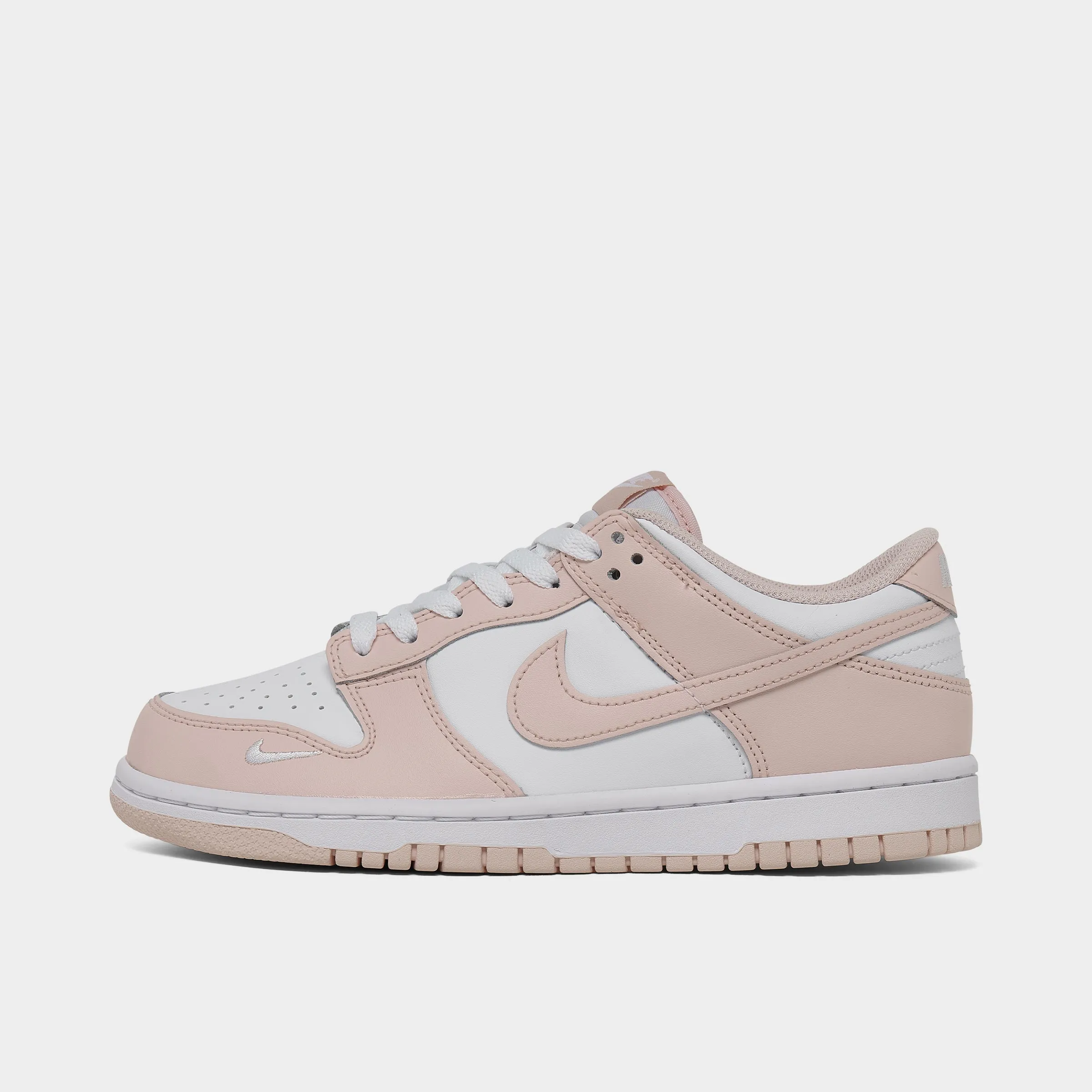 Sneakers Flexibility Traction pods Nike Dunk Low GS White / Washed Coral