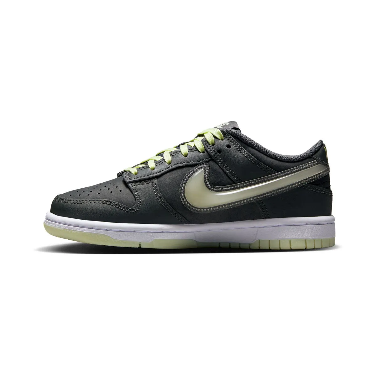 Nike Dunk Low 'Halloween Glow in the Dark' Big Kids' Shoes Padded Foot
