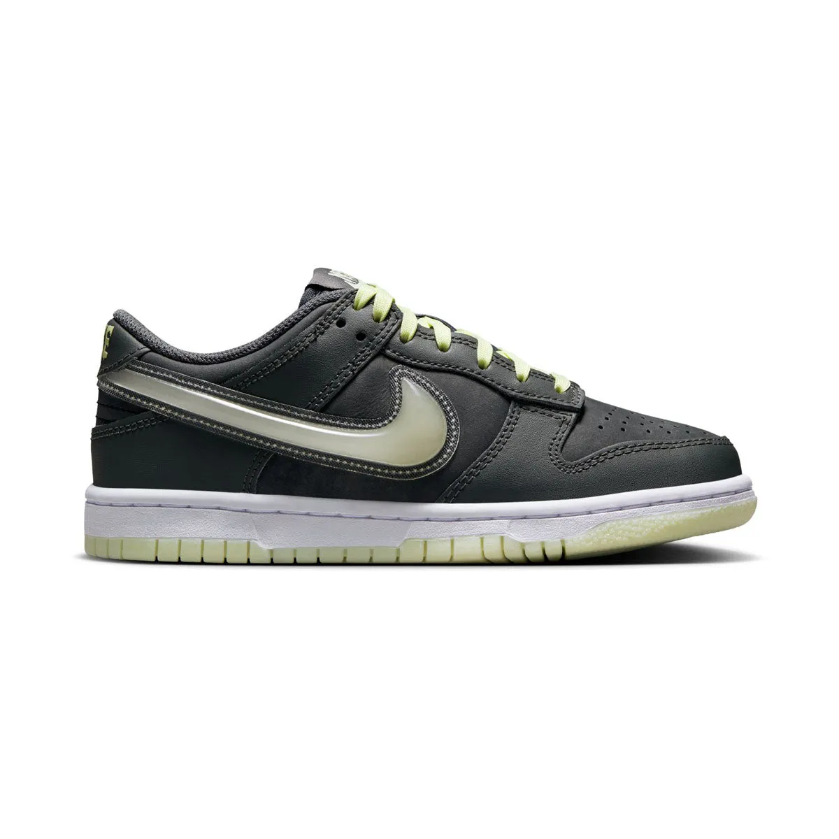 Nike Dunk Low 'Halloween Glow in the Dark' Big Kids' Shoes Soft Material