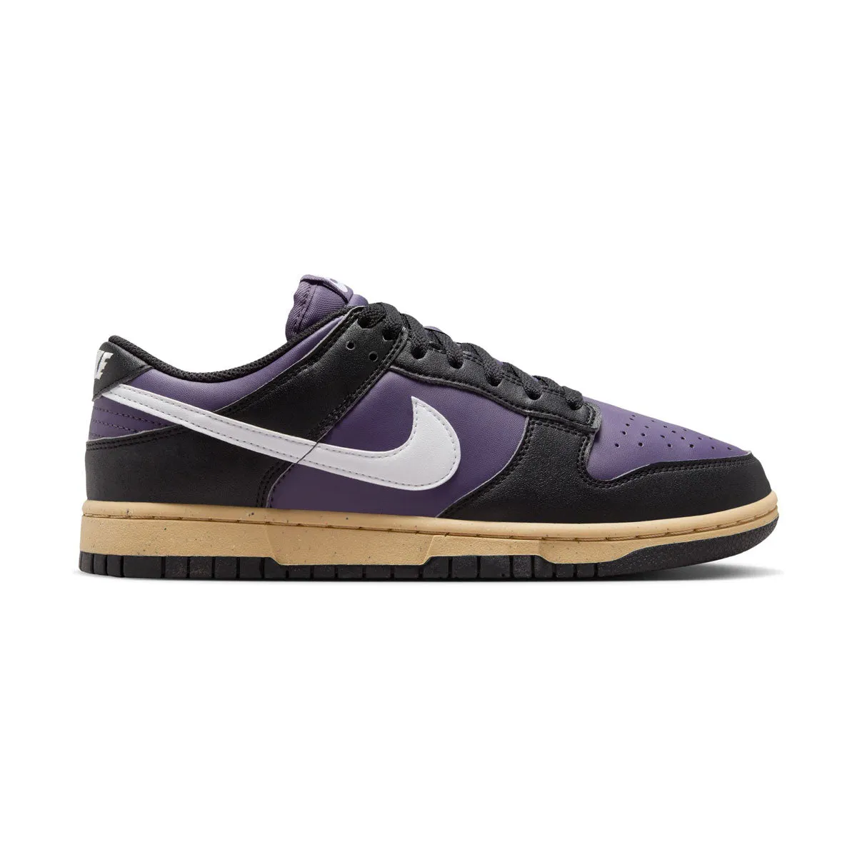 Nike Dunk Low Next Nature 'Purple Black' Women's Shoes Shock absorption tech