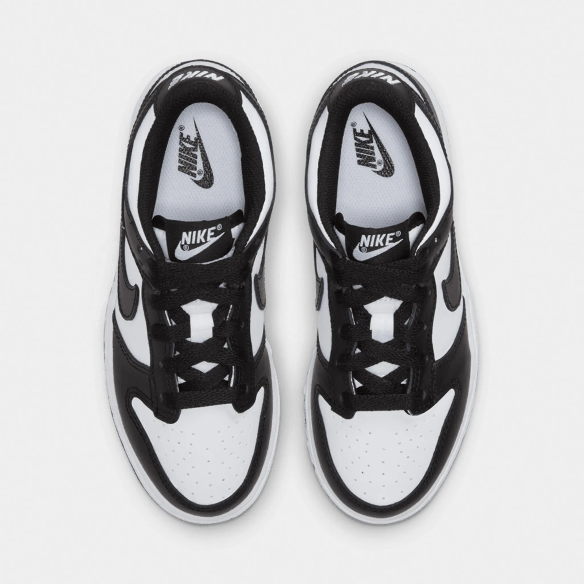 Tension Adaptive Lacing Torsion Spring Mechanism Nike Dunk Low PS White / Black - White