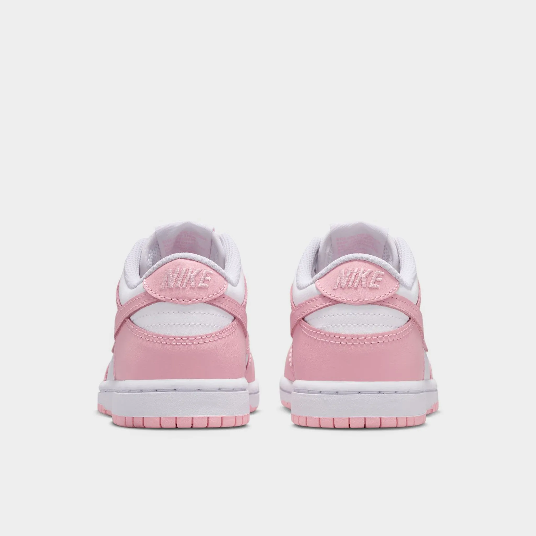Nike Dunk Low PS White / Medium Soft Pink - White Stretchable Collar