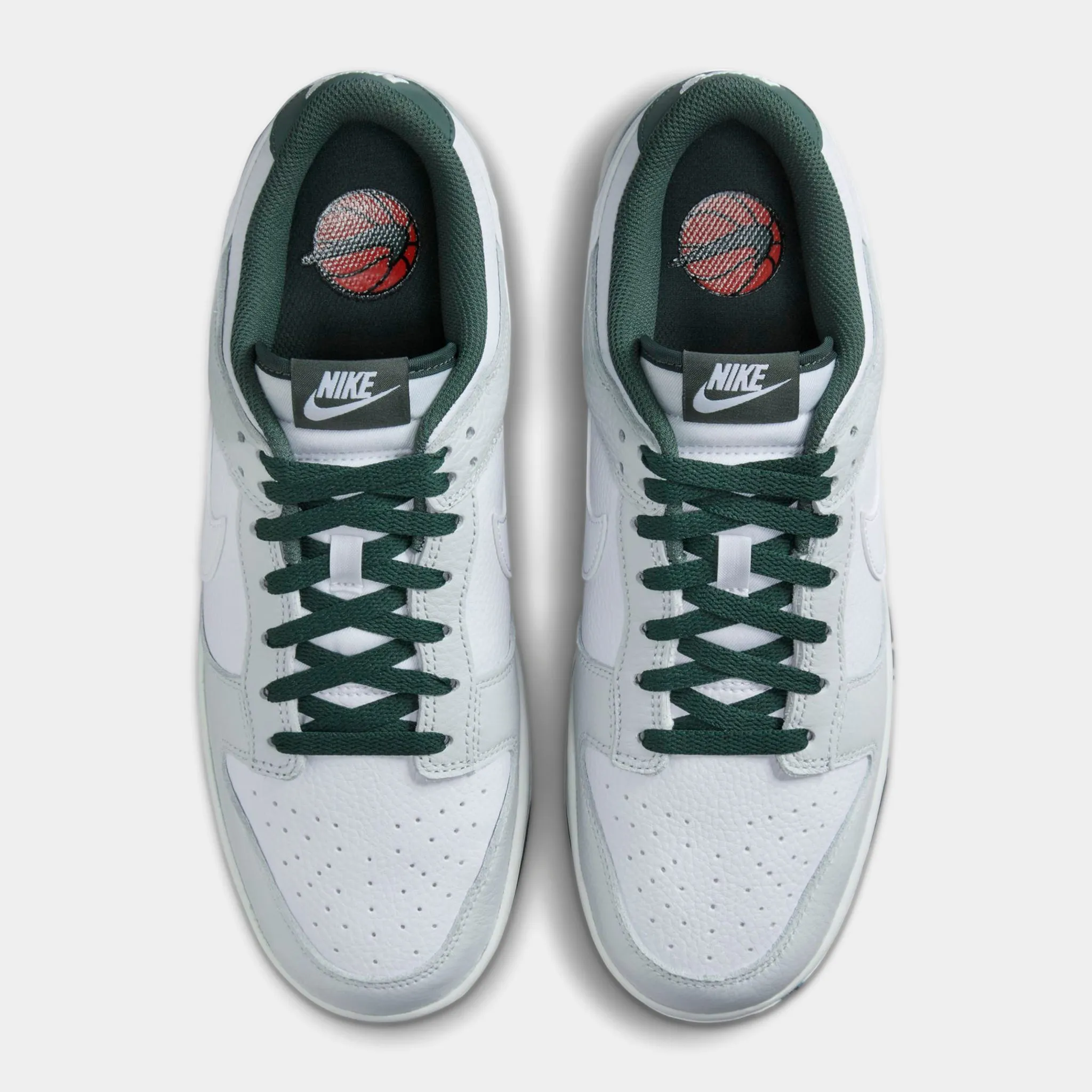 Low Profile Midsole Nike Dunk Low Retro SE Photon Dust / White - Vintage Green