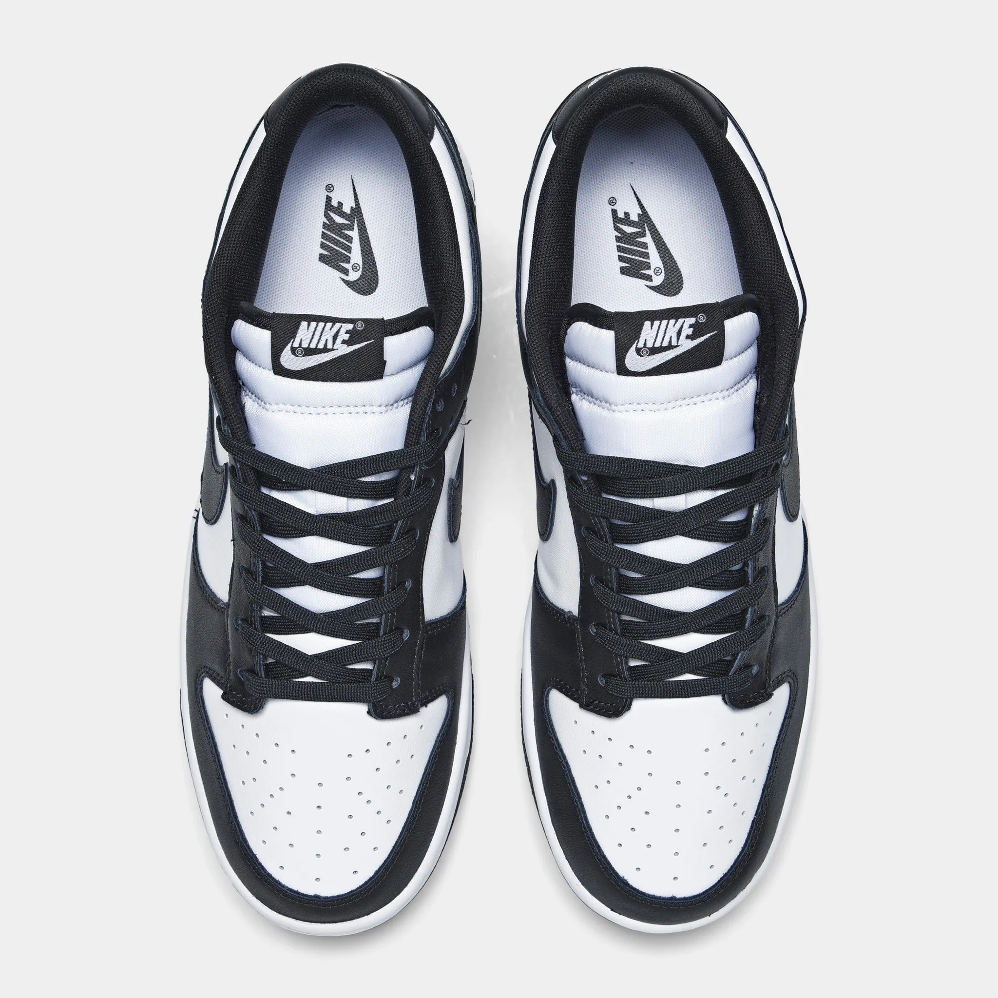 Hollow Structure Cushion Hexagonal Traction Nubs Nike Dunk Low Retro White / Black - White