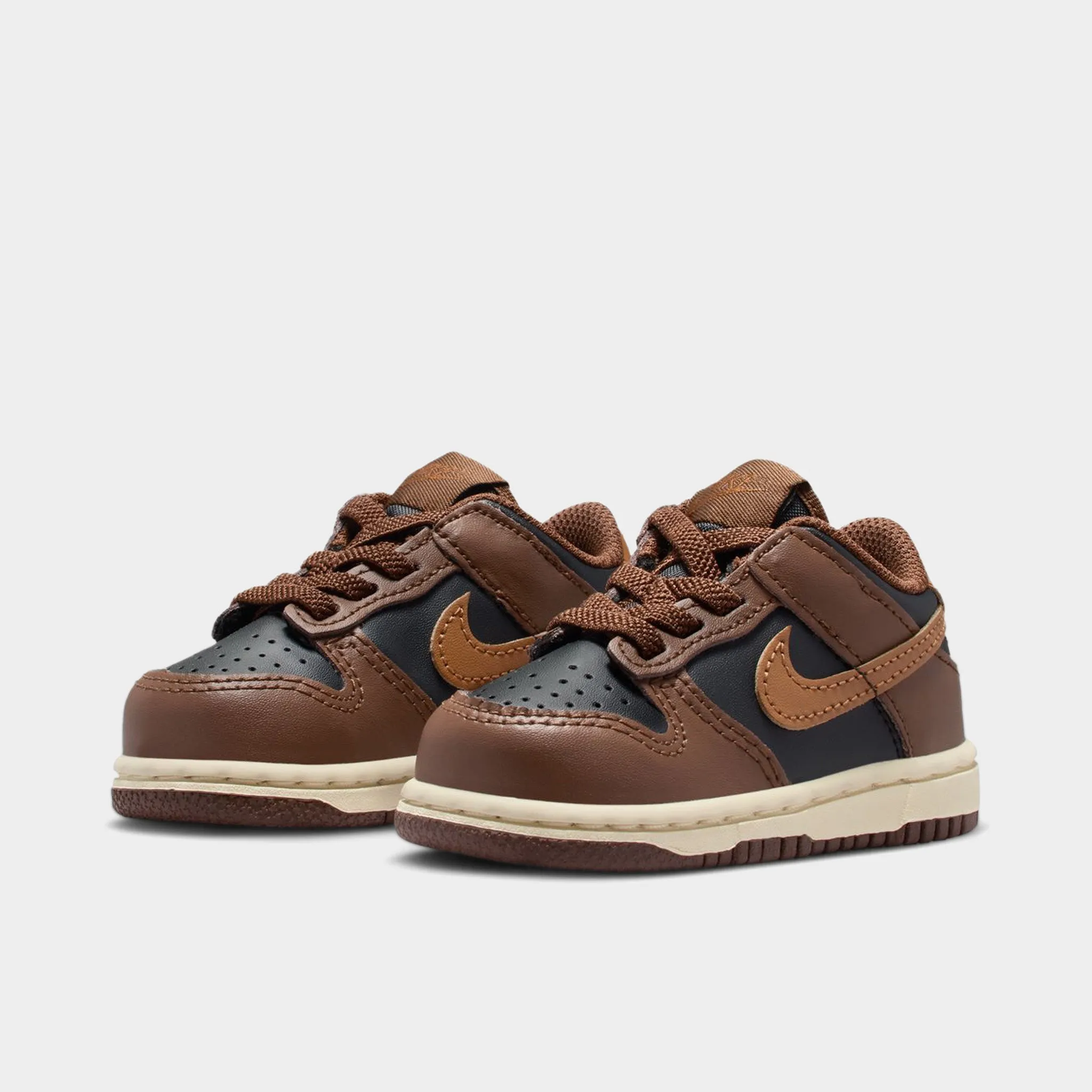 Nike Dunk Low TD Black / British Tan / Cacao Wow Adjustable lace