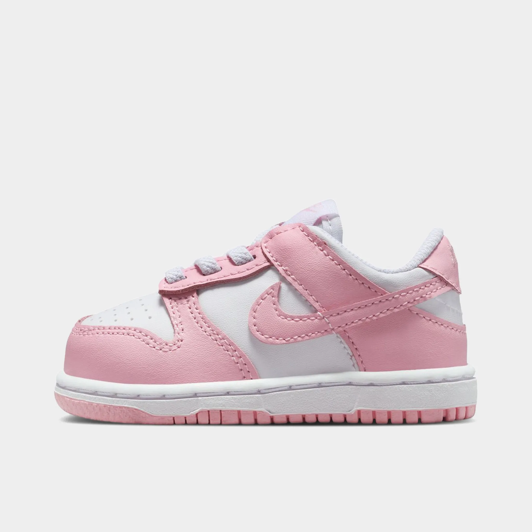 Nike Dunk Low TD White / Medium Soft Pink - White Comfort Insoles