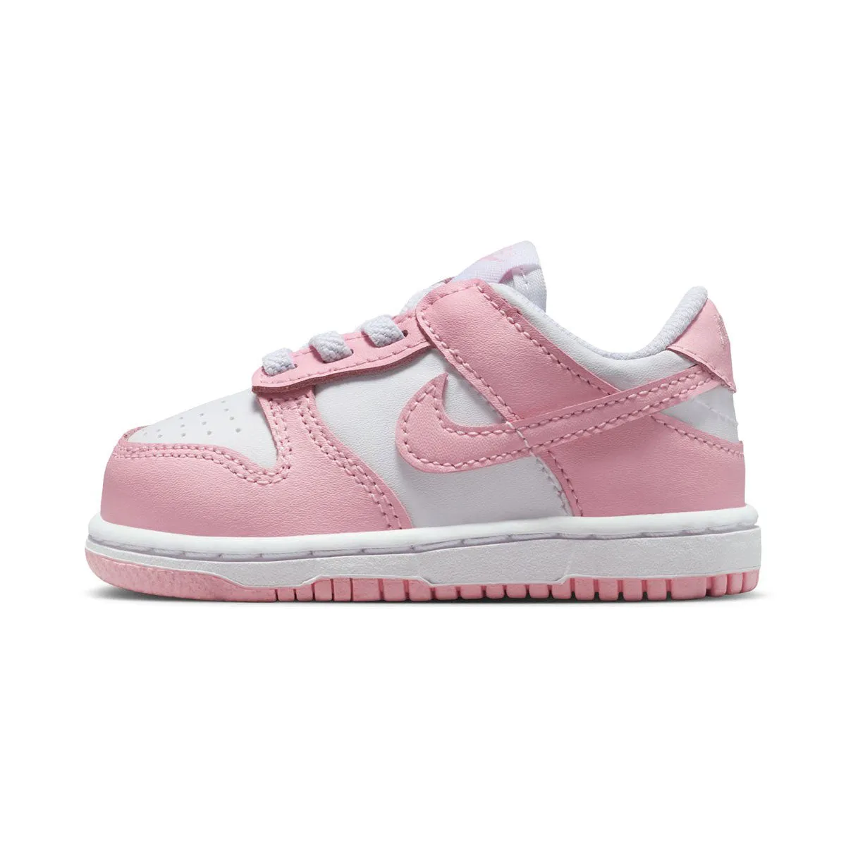 Nike Dunk Low 'White Medium Soft Pink' Baby/Toddler Shoes Soft Footwear Outfit Match