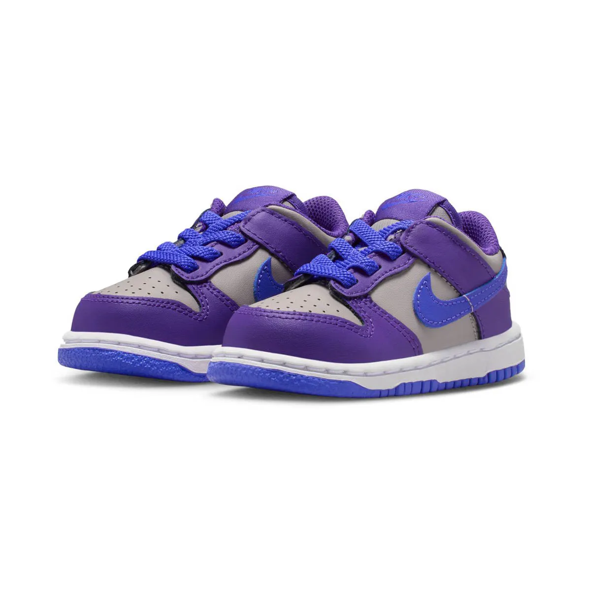 easy pull Nike Dunk Low 'Wild Grape' Baby/Toddler Shoes