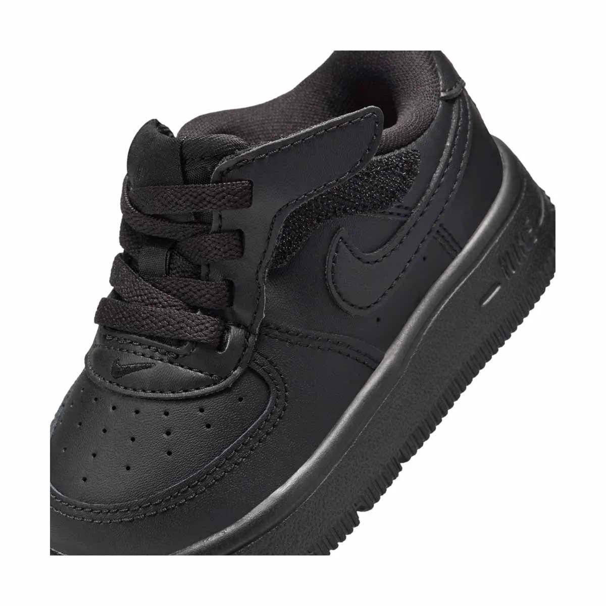 Nike Force 1 Low EasyOn 'Triple Black' Baby/Toddler Shoes Soul Step
