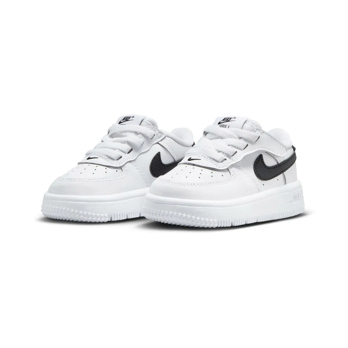 simple details Neutral Vibe Nike Force 1 Low EasyOn 'White Black' Baby/Toddler Shoes