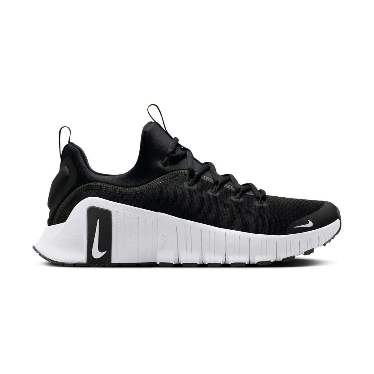 Canvas Upper Nike Free Metcon 6 'Black White' Men's Workout Shoes
