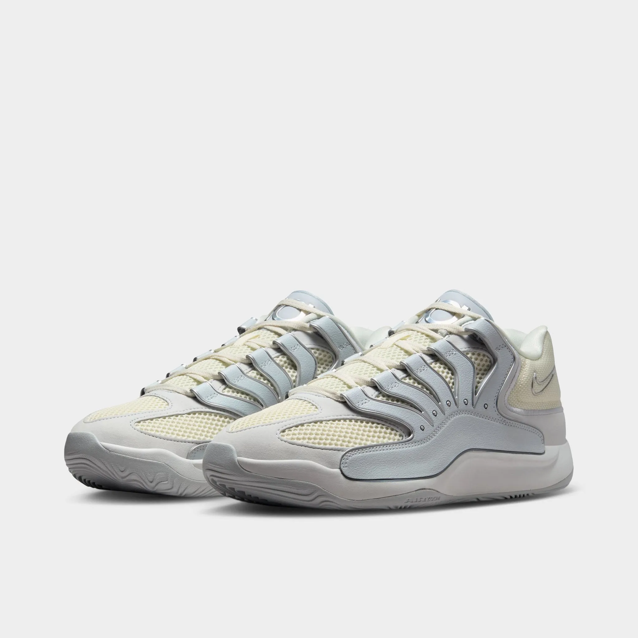 Bounce Technology Decoupled Outsole Pods Nike KD18 Pure Platinum / Wolf Grey - Summit White