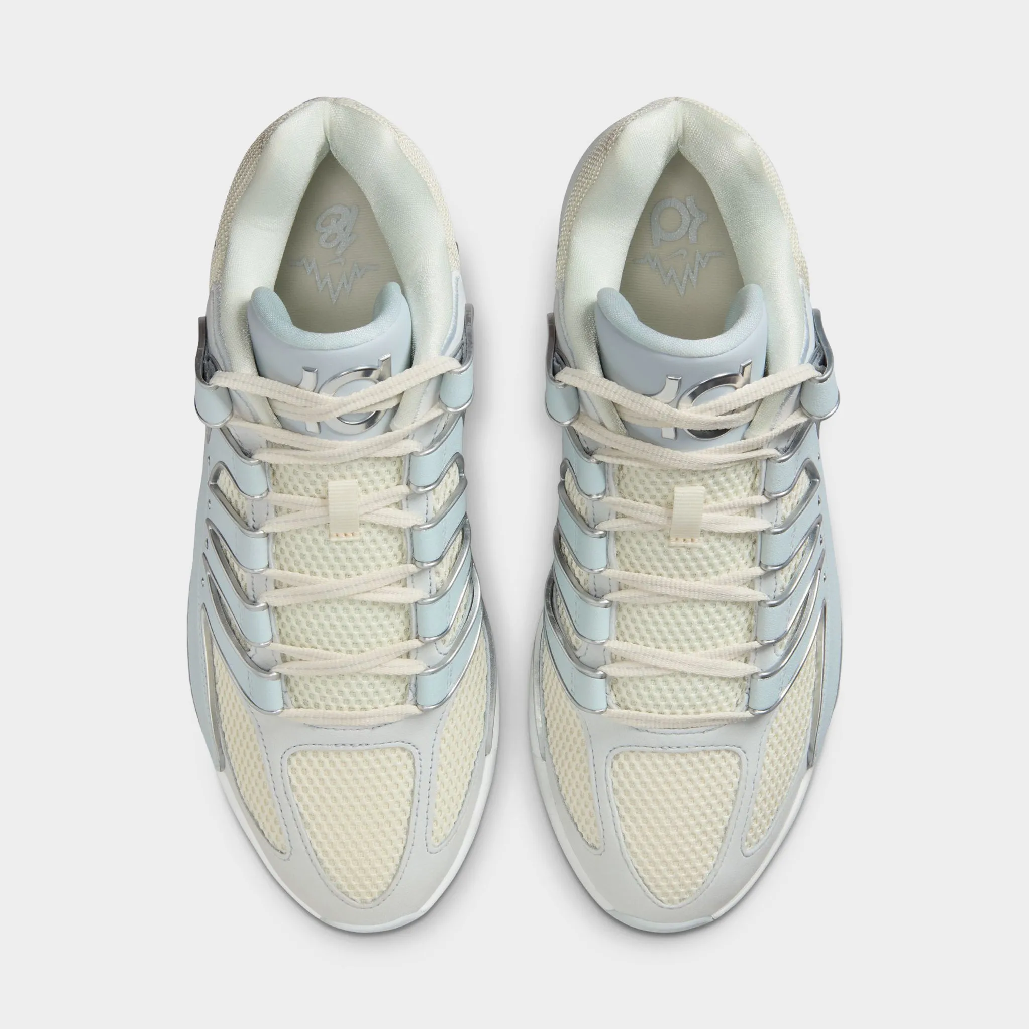 Fast Break Nike KD18 Pure Platinum / Wolf Grey - Summit White