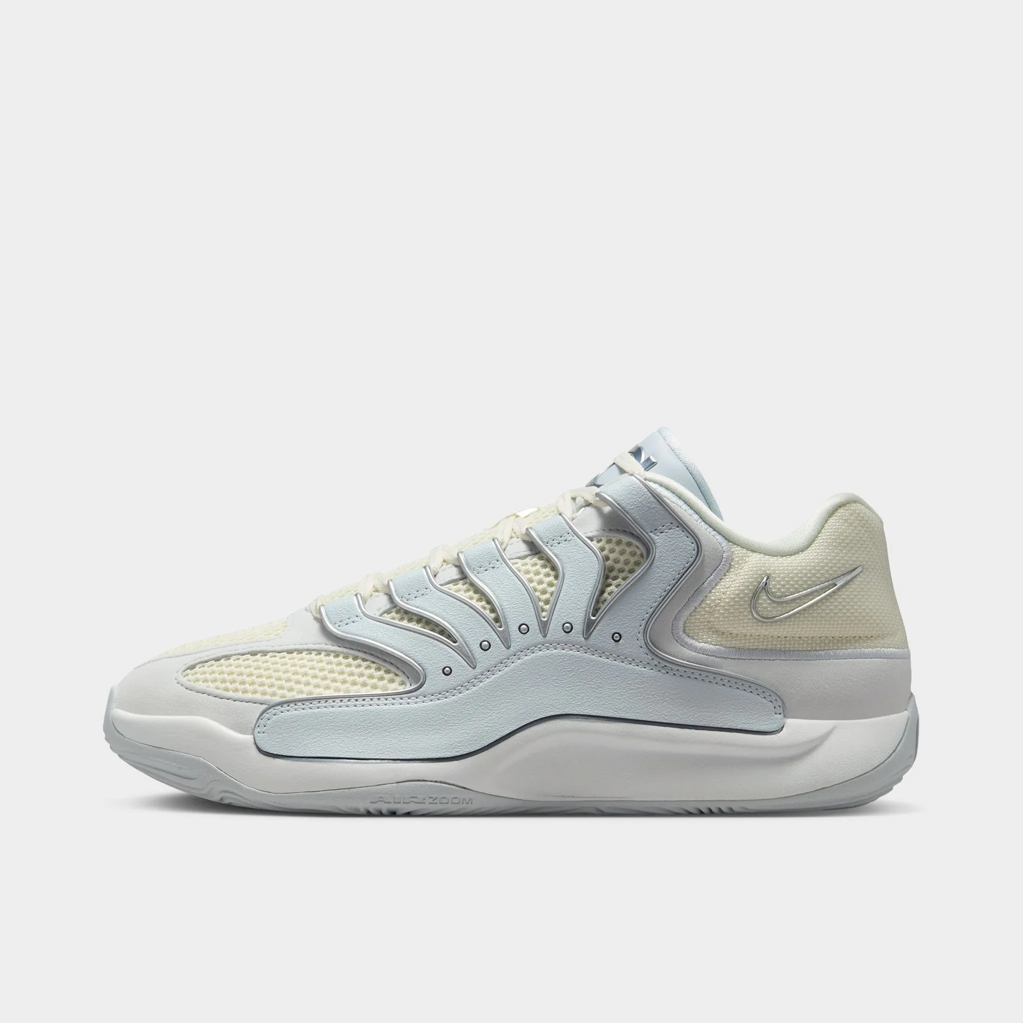 Sneakers Slip Resistant Ultra Speed Nike KD18 Pure Platinum / Wolf Grey - Summit White