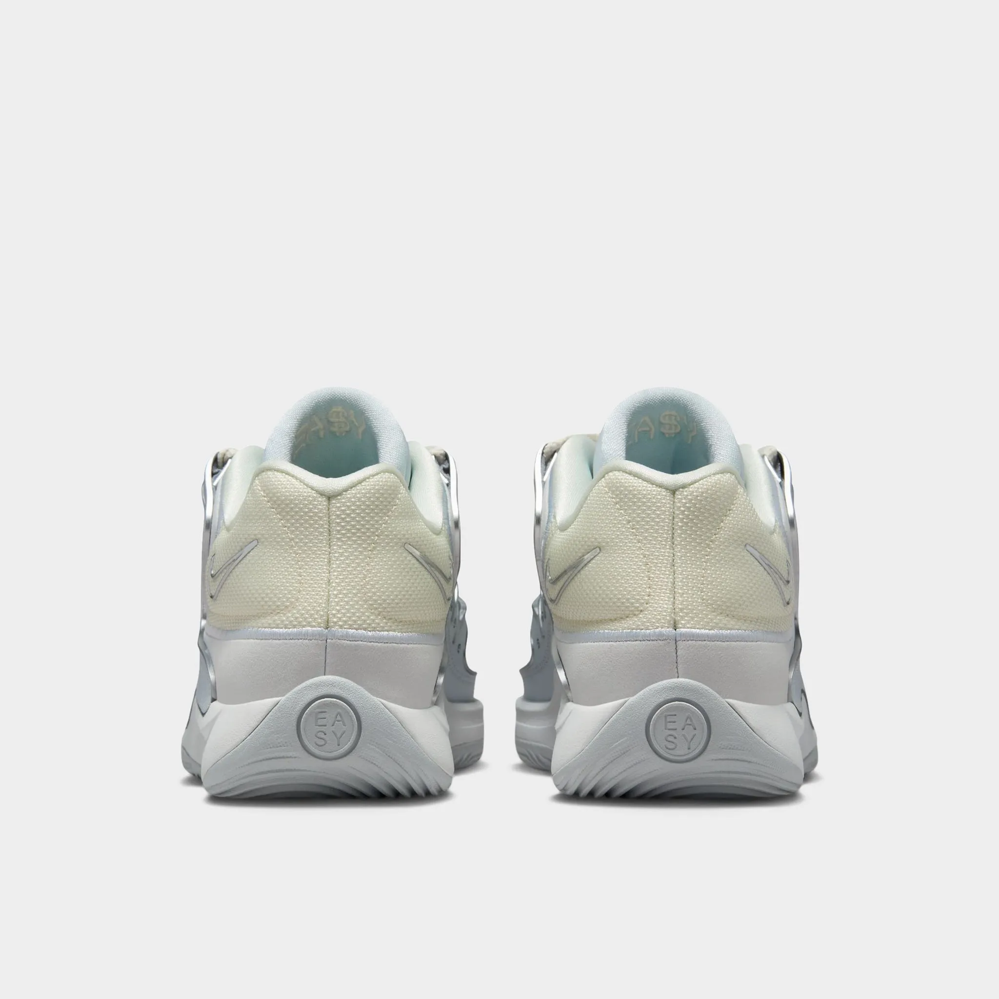 Nike KD18 Pure Platinum / Wolf Grey - Summit White Torsion Resistant Chassis