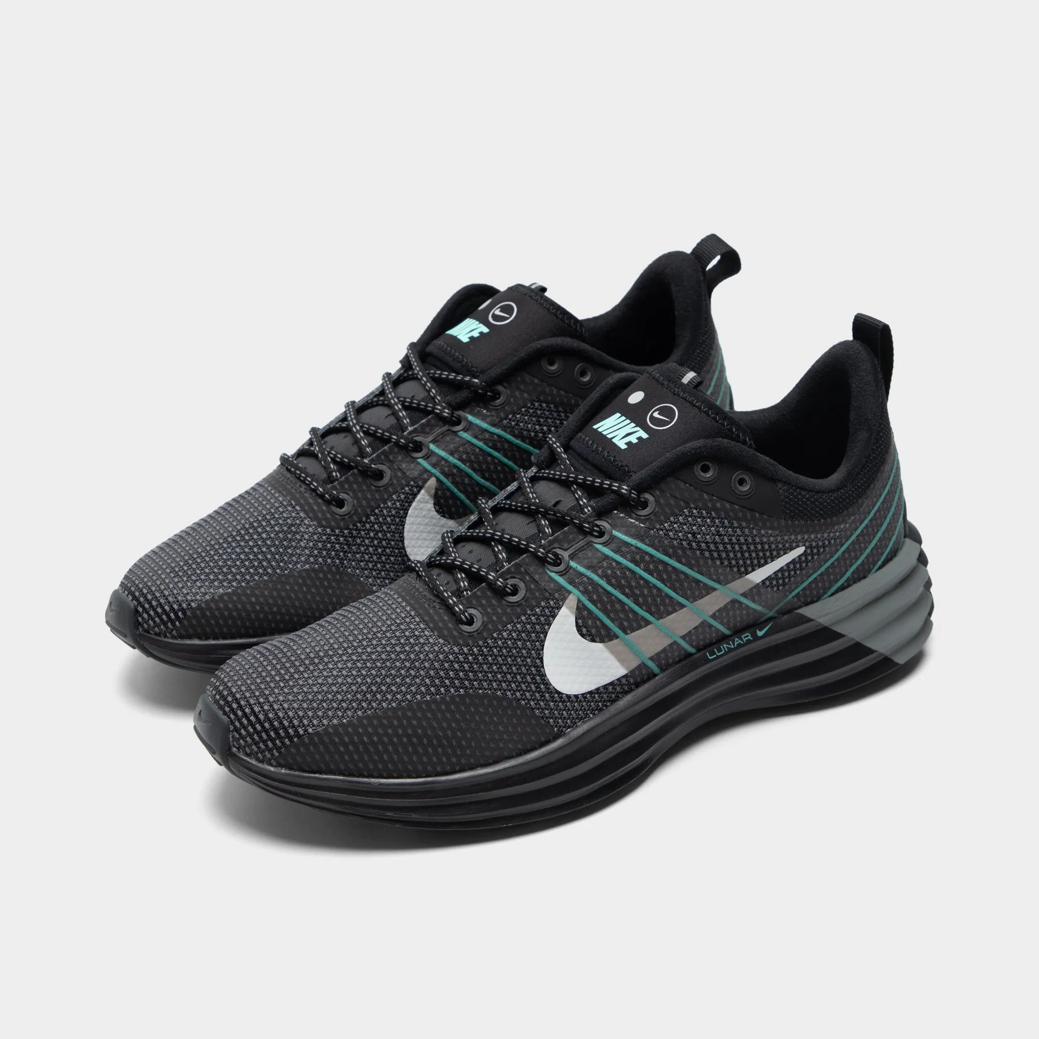 Nike Lunar Roam PRM Black / Photon Dust - Cool Grey floral - design shoes marathoner's shoe possibility