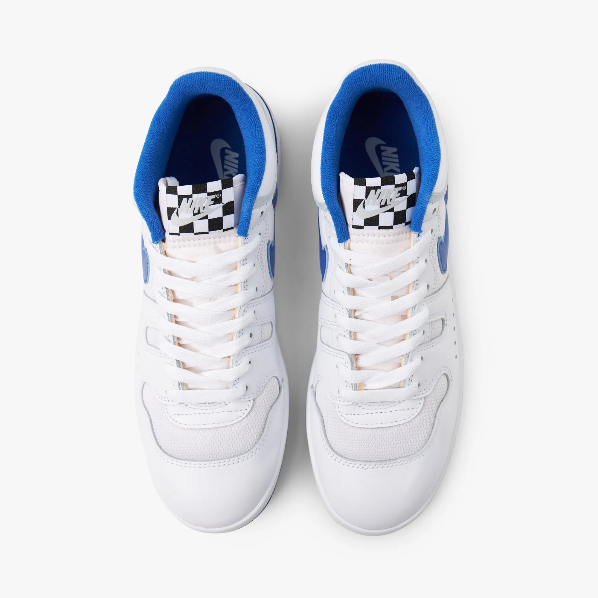 Adjustable Fit System Tensile Fiber Upper Nike Mac Attack White / Game Royal - Pure Platinum