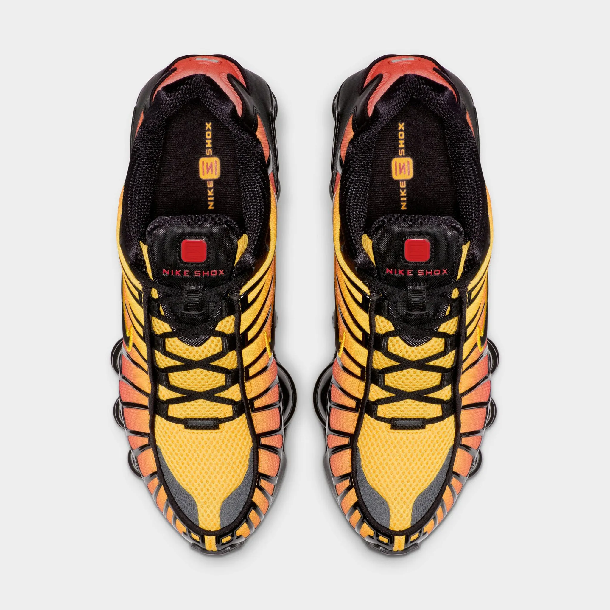 all - around shoes Practical Nike Shox TL Black / Black - Amarillo