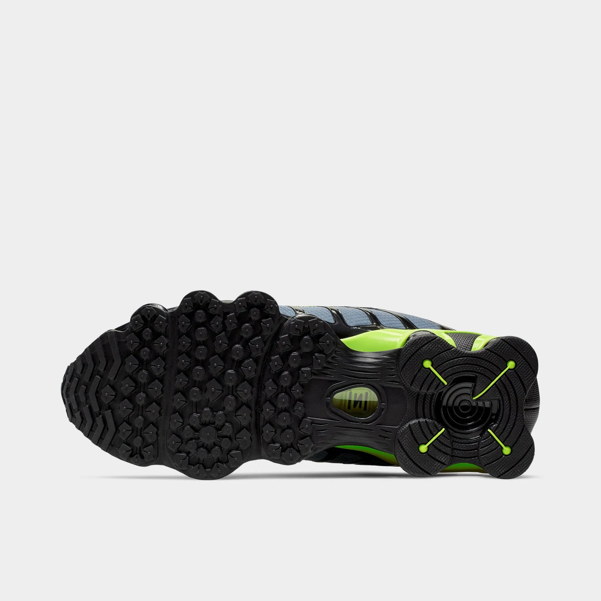 Nike Shox TL Thunderstorm / Volt - Black bamboo - fiber - shoes injury - prevention