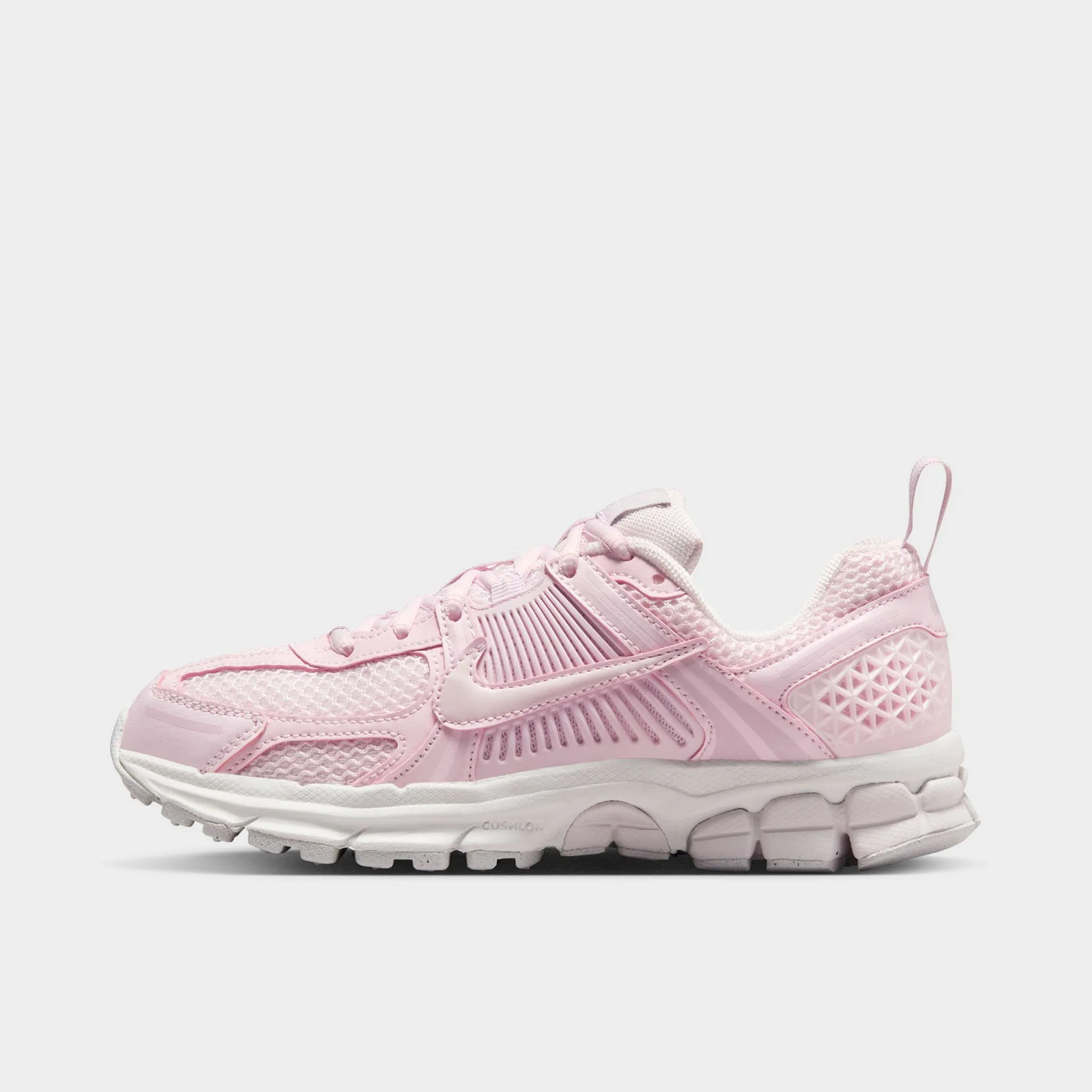 Nike Vomero 5 GS Pearl Pink / Vast Grey - Bleached Lilac color - orange breathable nylon shoes