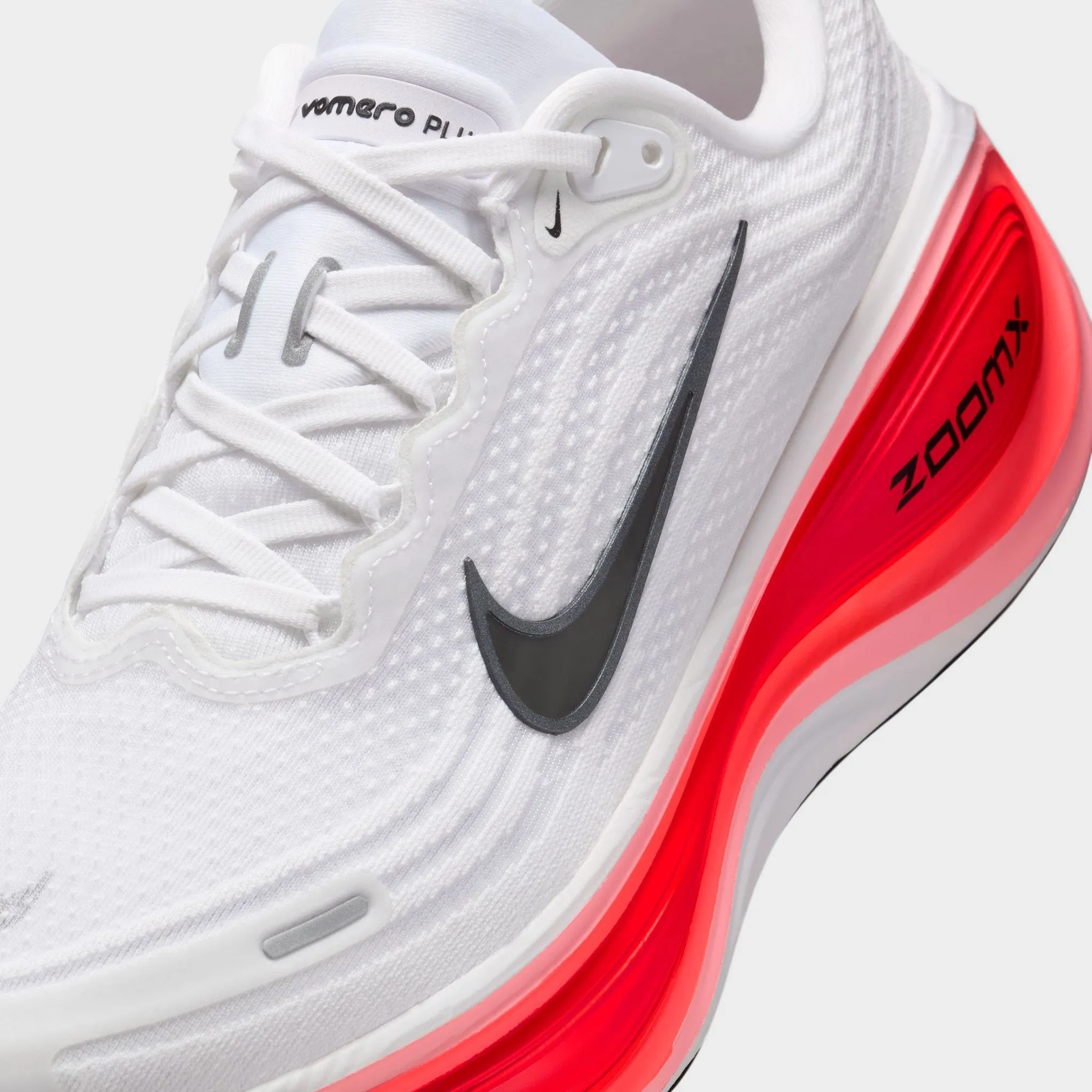 School - running Nike Vomero Plus White / Black - Bright Crimson