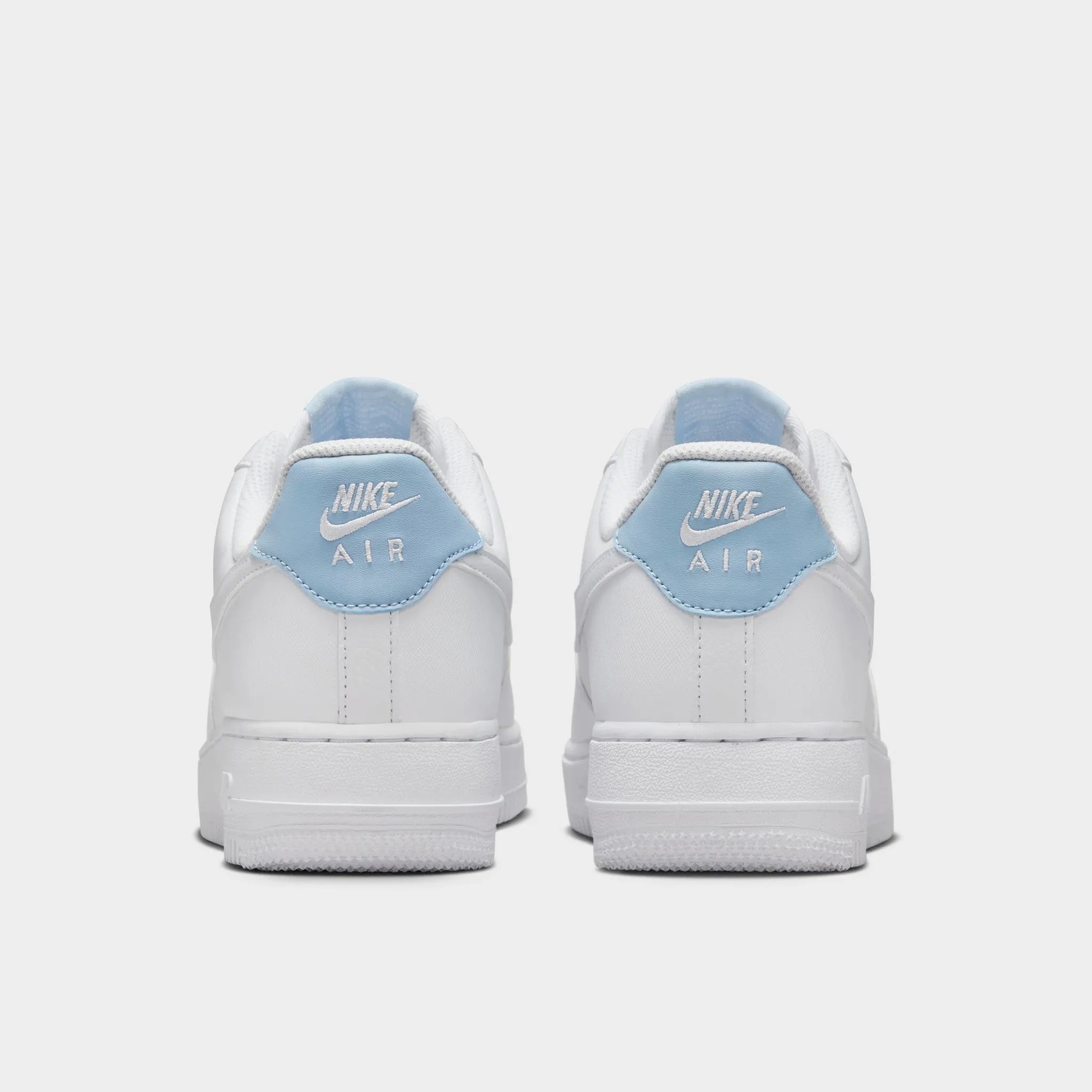 Nike Women's Air Force 1 '07 Next Nature White / Light Armory Blue Auxetic Structure Design Night Game