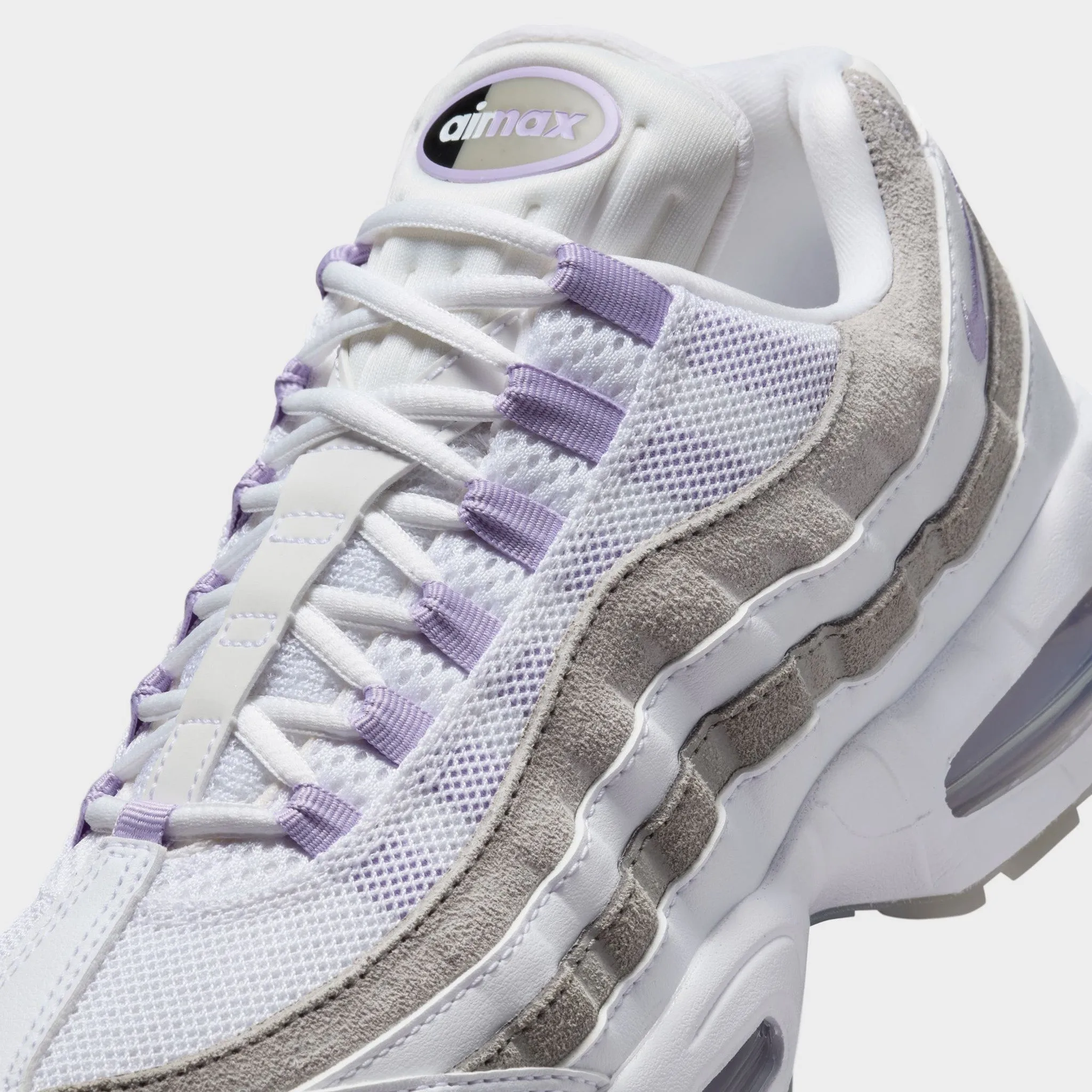 plyometric - training running shoes Nike Women's Air Max 95 White / Hydrangeas - Light Graphite