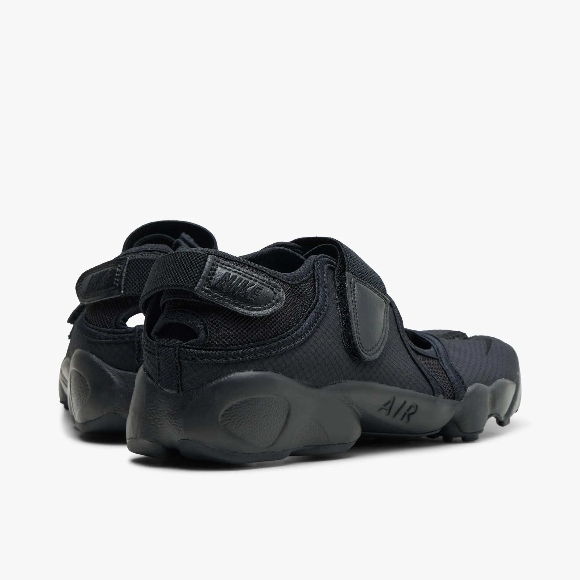 Nike Women's Air Rift Breathe Black / Black - White GoodGrip