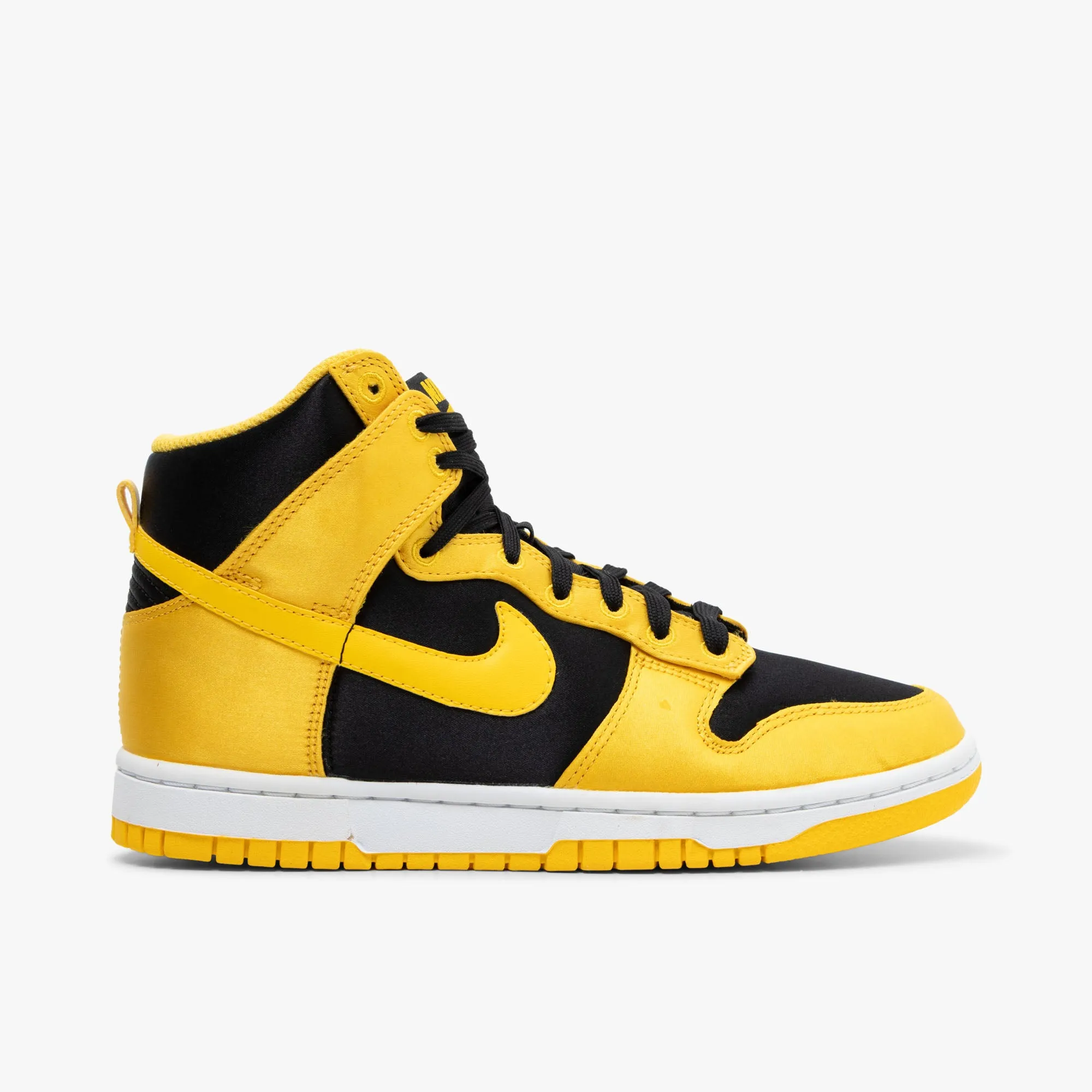 Nike Women's Dunk High Twist Black / Varsity Maize - White Comfy Wear
