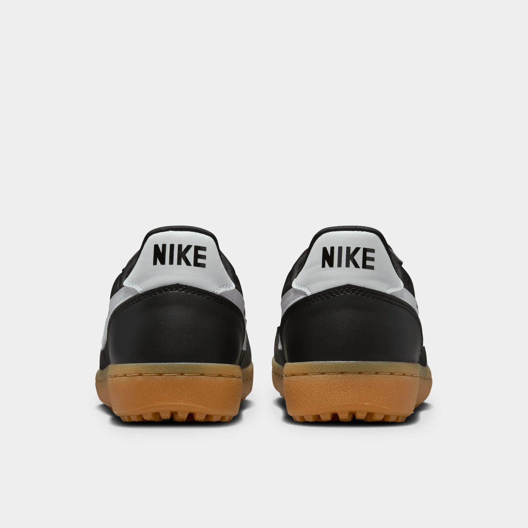 Nike Women's Field General Black / White - Gum Light Brown open - toe - feature shoes school - run running shoes