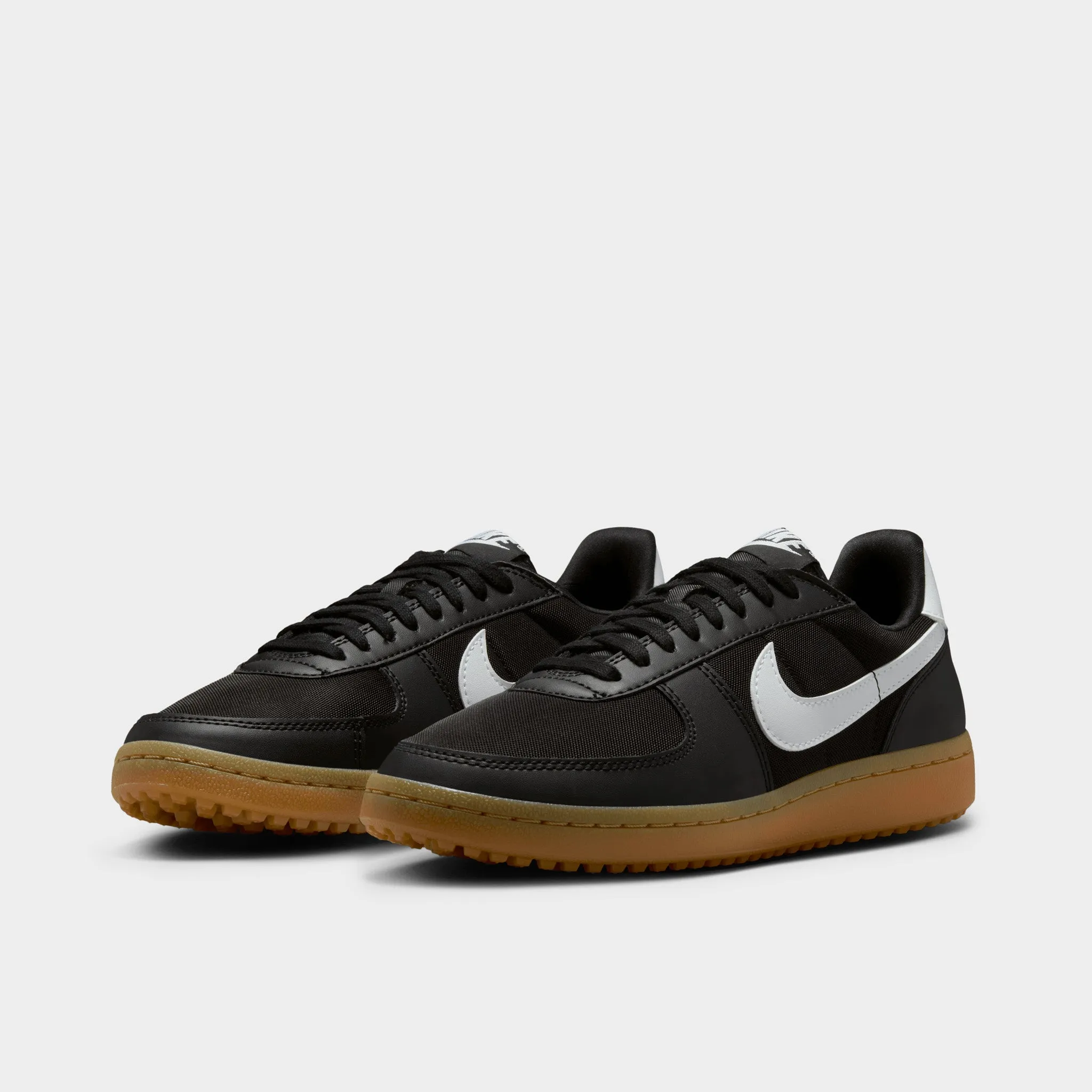 night running shoes stylish sports shoes Nike Women's Field General Black / White - Gum Light Brown