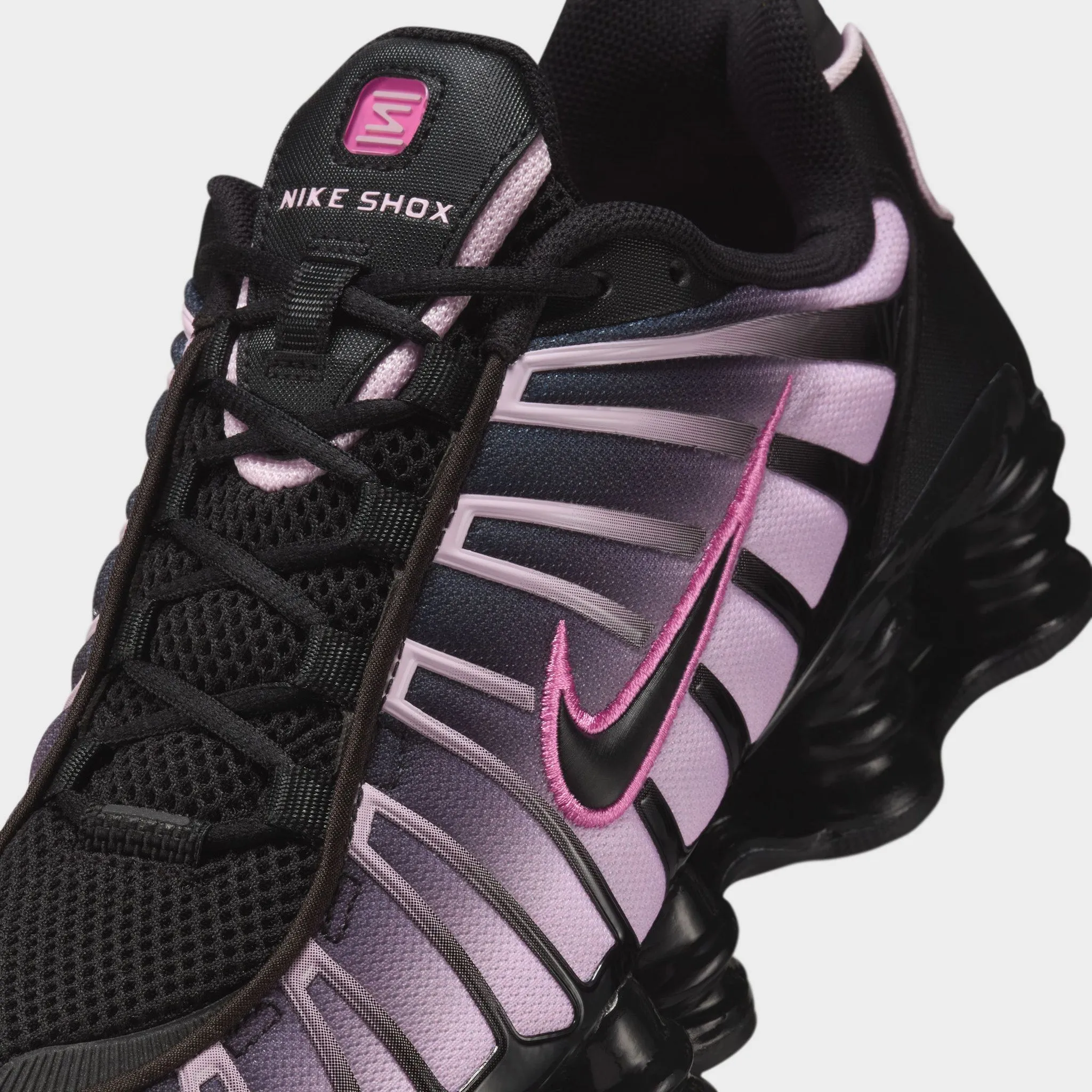 bright colored shoes Nike Women's Shox TL Black / Black - Playful Pink