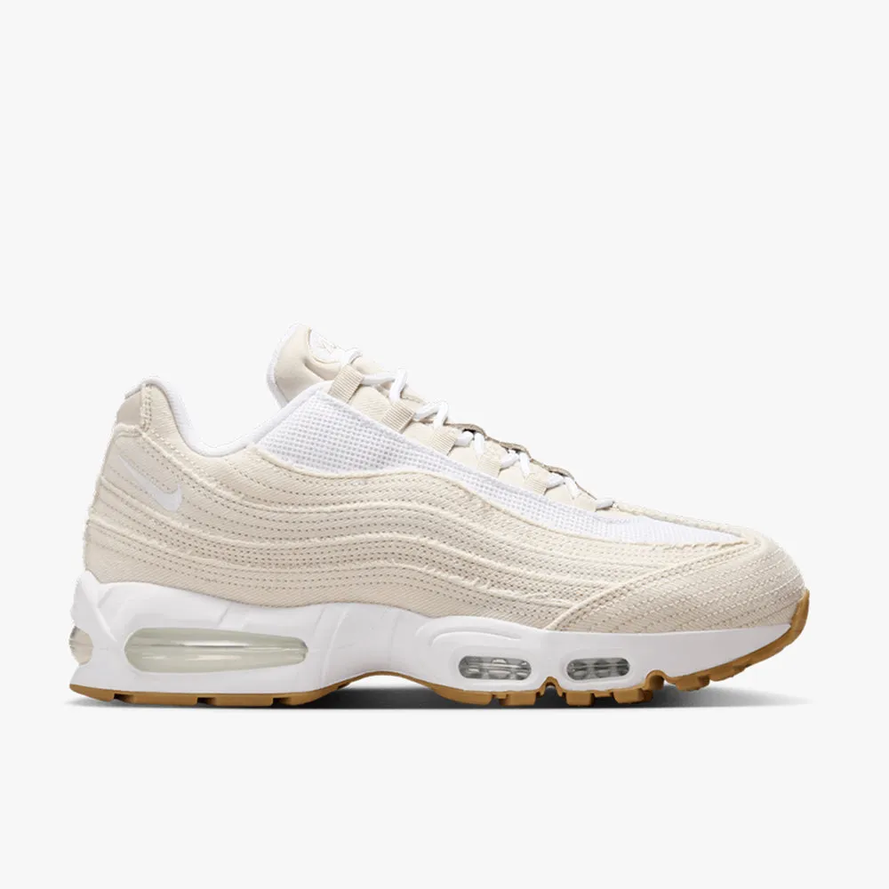 Eva Midsole Lounge Style Nike x Levi's Air Max 95 Light Orewood Brown / White