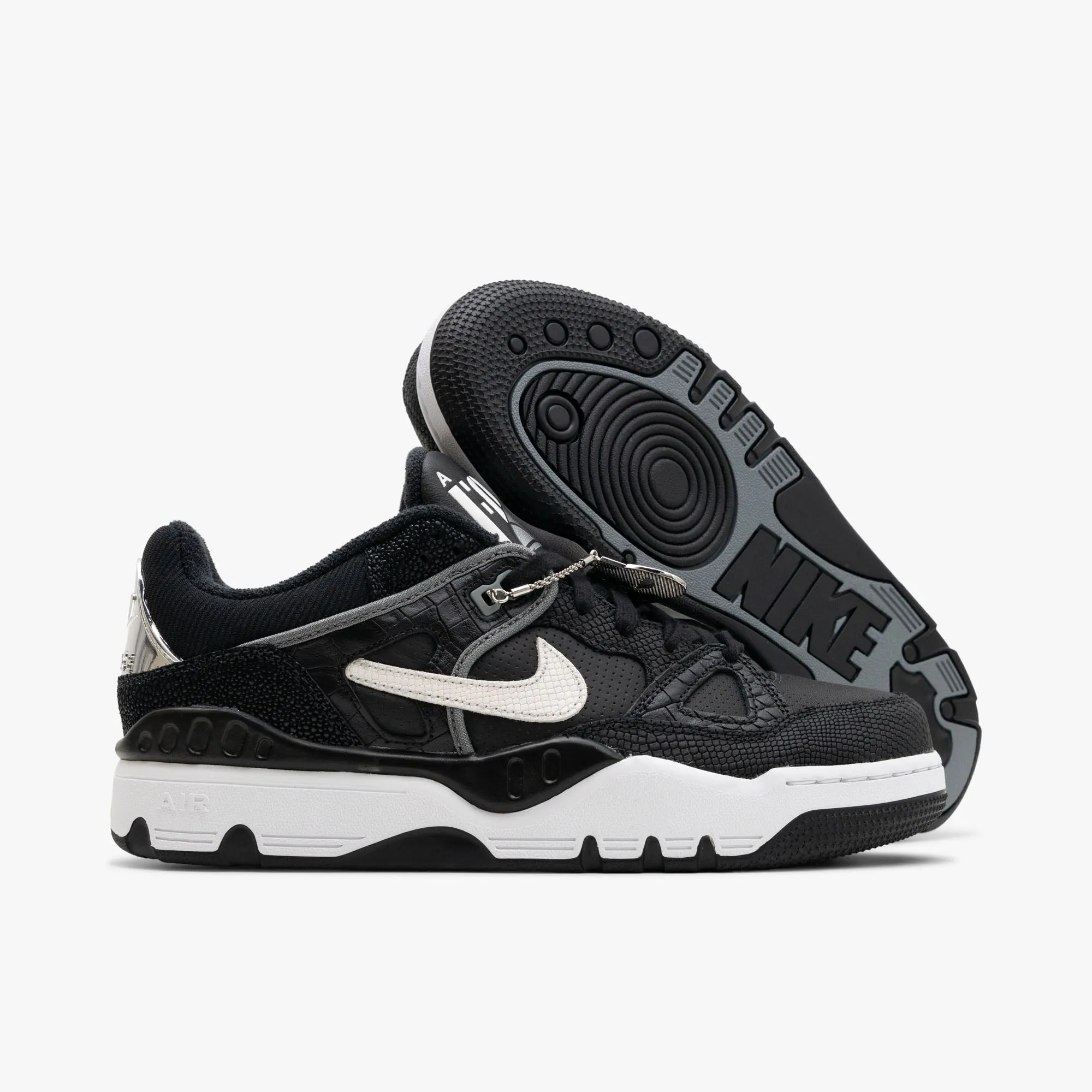 Nike x NIGO Air Force 3 Low SP Black / White - Smoke Grey Exclusive breathability Everyday Choice