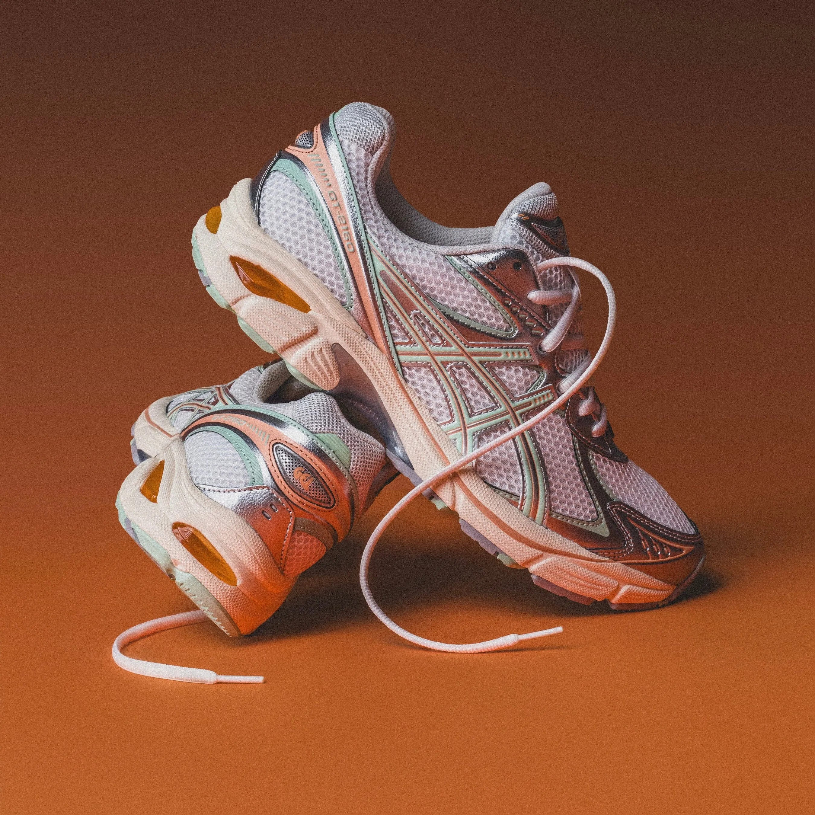 MENS ASICS | GT-2160 (White/Mint Tint) Running Gear