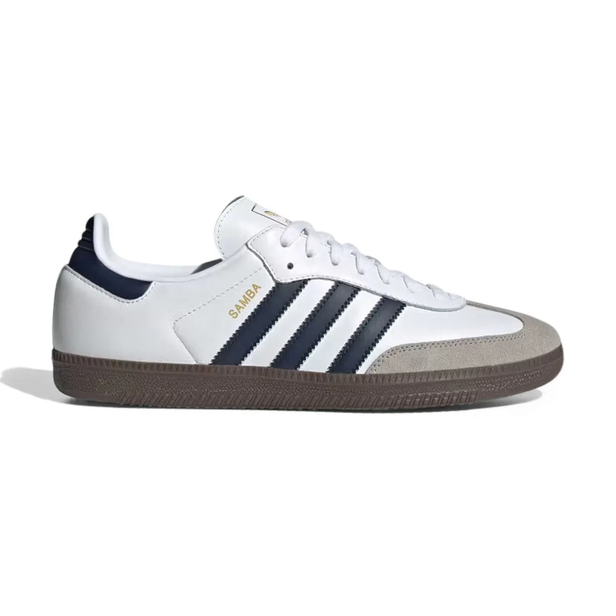 Adidas Samba OG 'Cloud White Night Indigo' Men's Shoes Foot Daily Feel Good