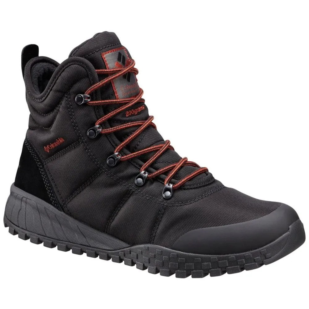 Road Trip Slip Resistant Weather Resistant User Columbia Men's Fairbanks Omni-Heat Boot Black Waterproof