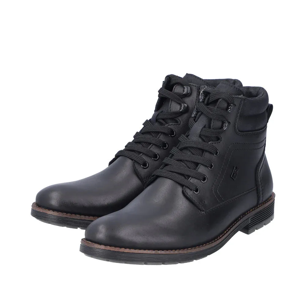 Vintage Style Rieker F4544-00 Boot - Black