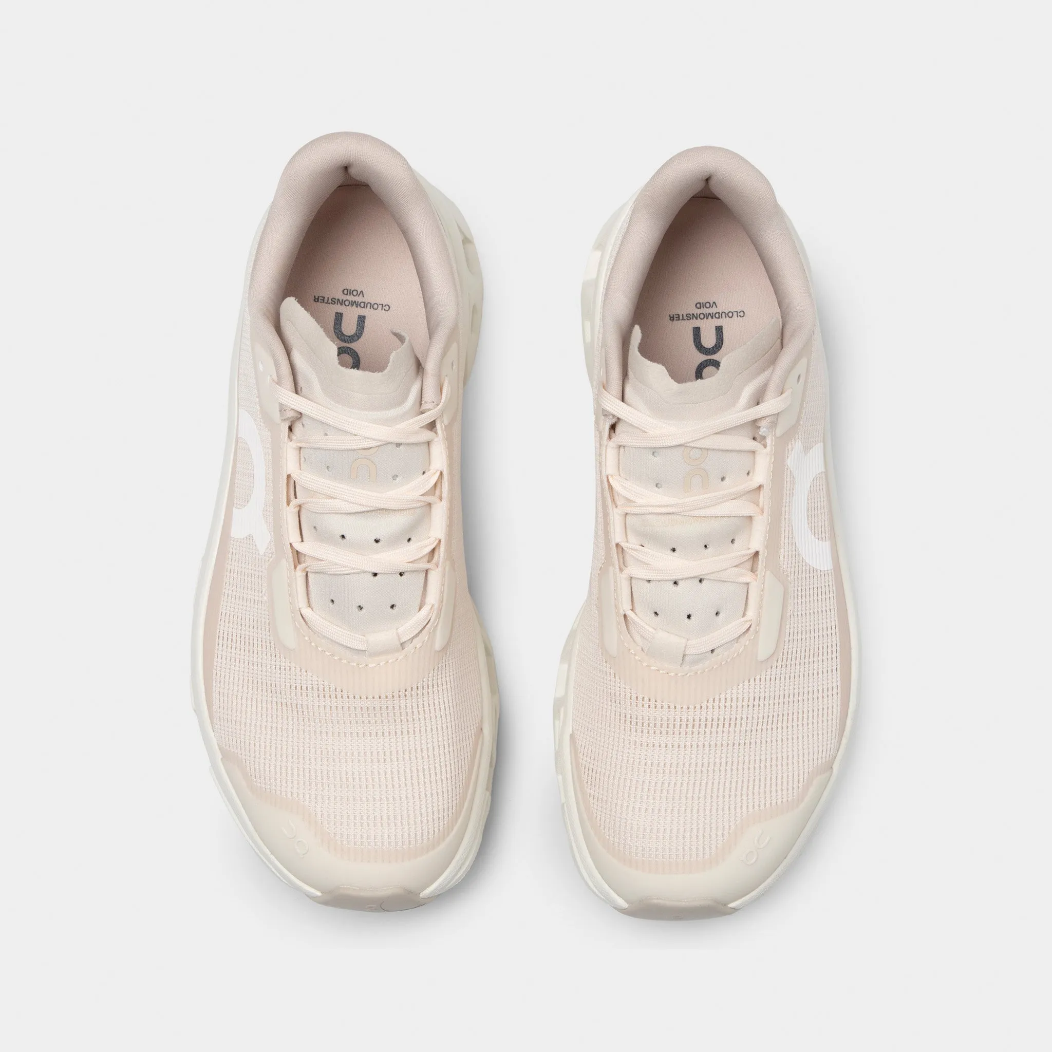 On Women's Cloudmonster Void Dew / Ivory dawn run running shoes