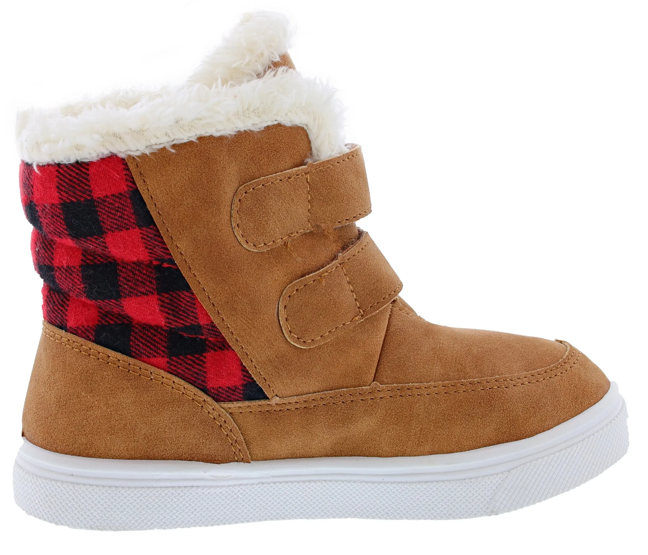 Oomphies Boys Toddler's Charlie Lightweight Dual Strap Boots Narrow Fit slim fit
