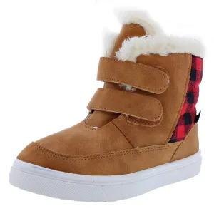 Comfortable backstay Urban Comfort Oomphies Boys Toddler's Charlie Lightweight Dual Strap Boots
