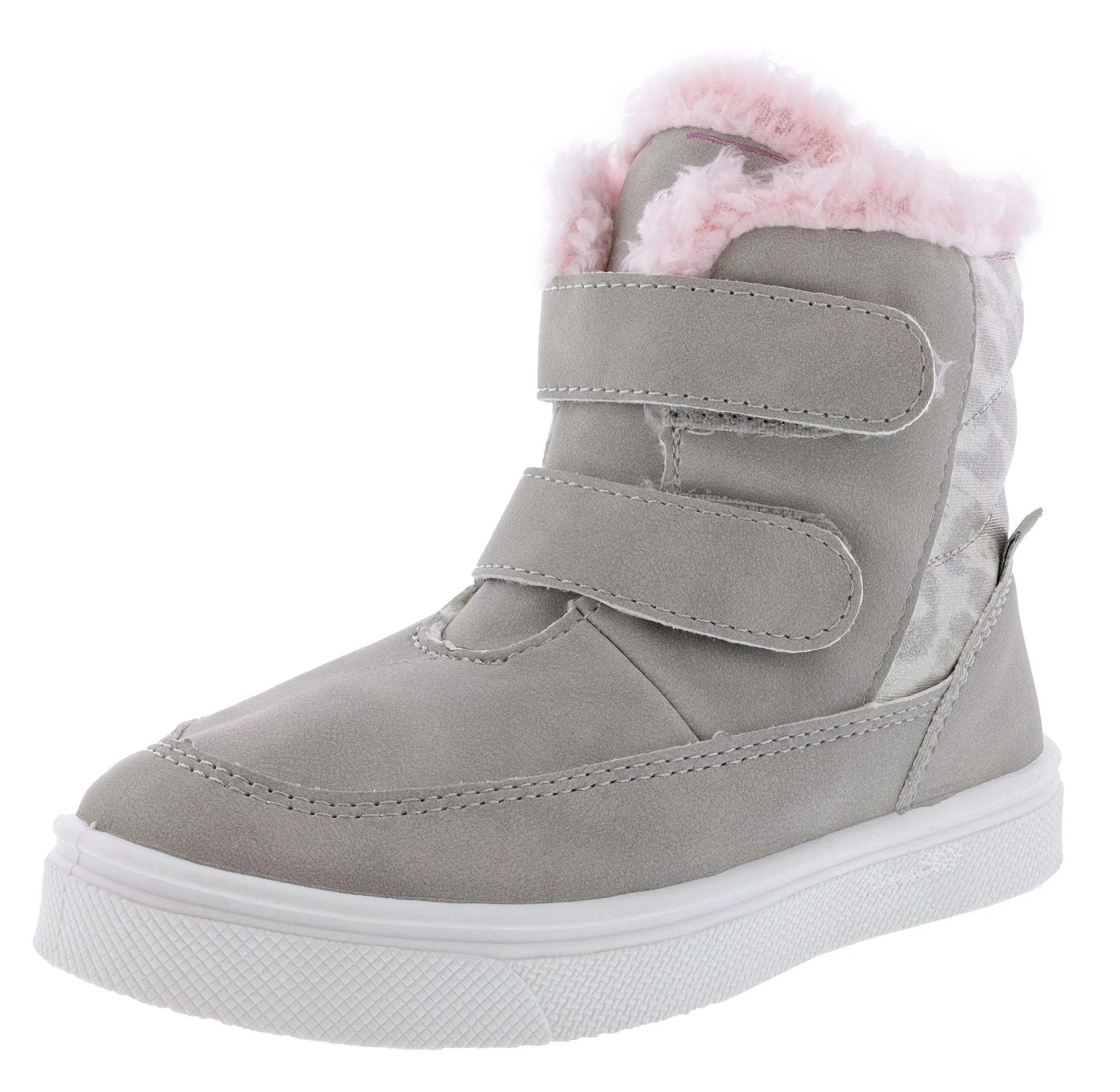 Oomphies Girls Toddler's Charlie Lightweight Dual Strap Boots Functional Arctic Cold
