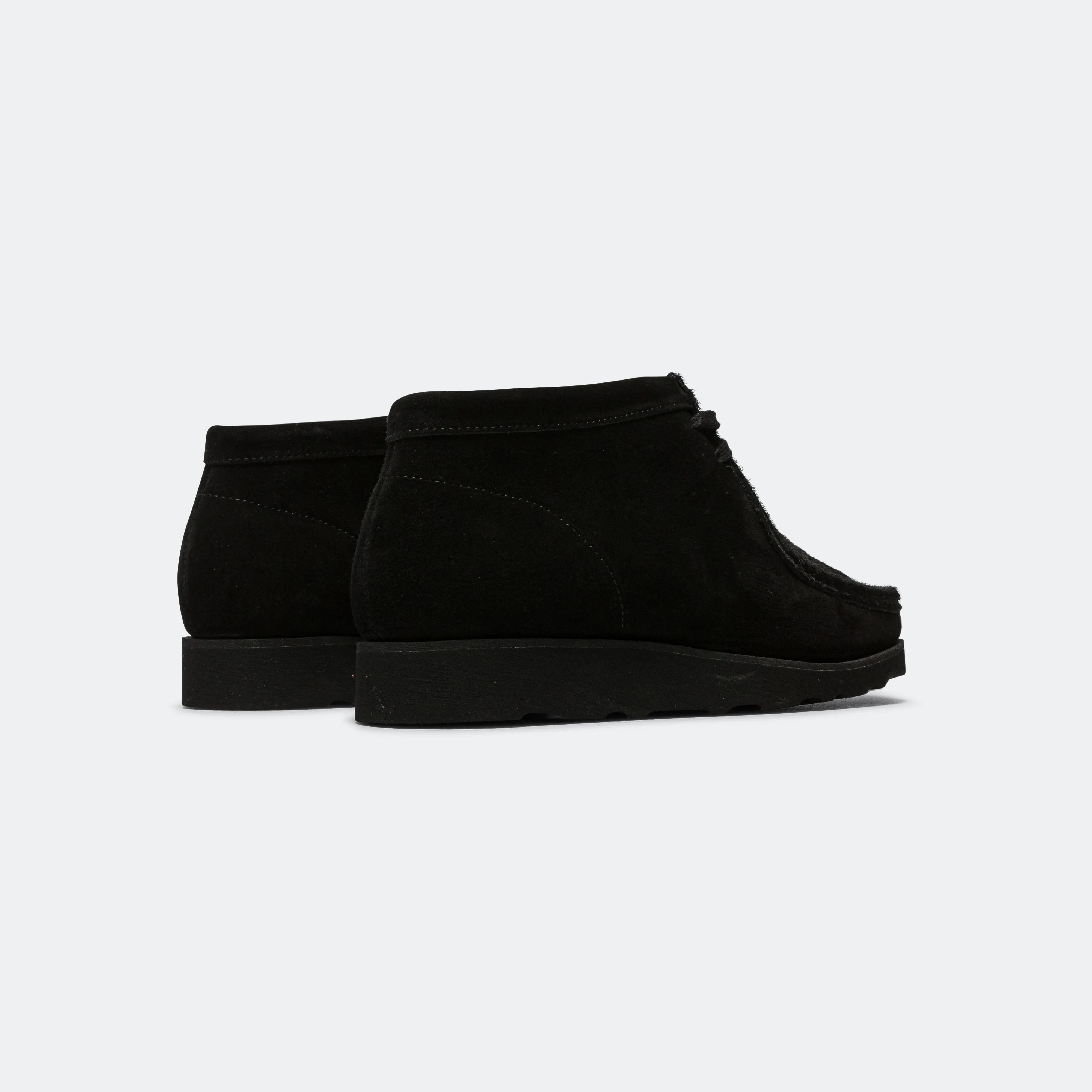 P404  UP THERE - Black Suede/Black Pony Sail Vibe