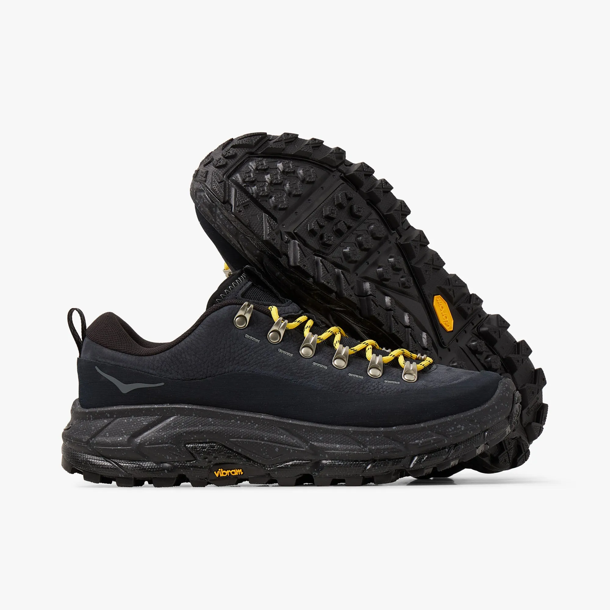 running in private tracks shoes outdoor - ready Hoka Tor Summit Black / Black