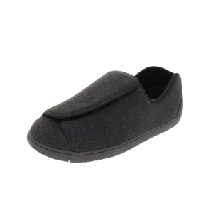 The Doctor 2 Extra-Depth Slipper in Blackwool - by Foamtreads Zip Up Design Foot Support Design