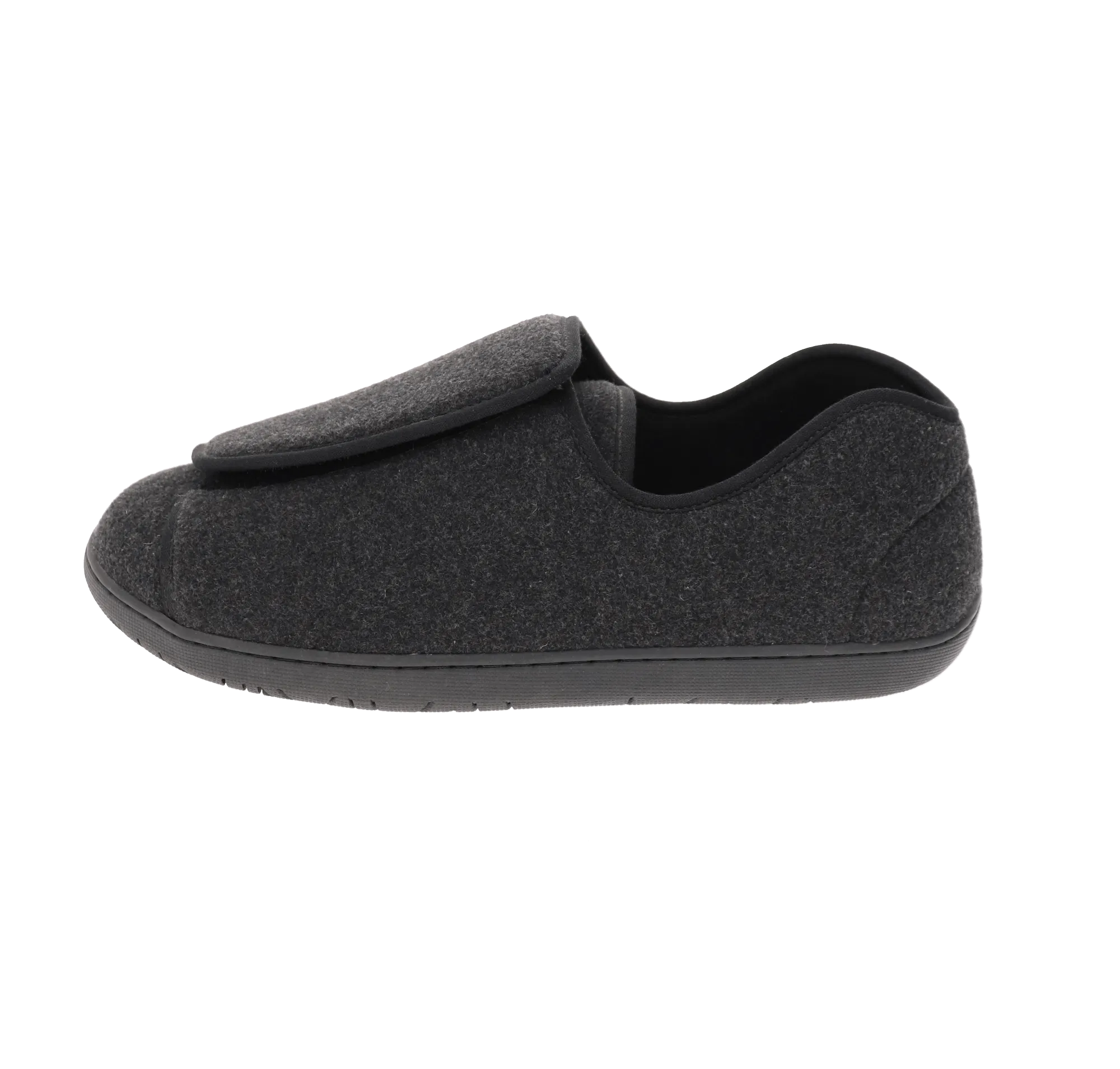 The Doctor 2 Extra-Depth Slipper in Blackwool - by Foamtreads foam sole