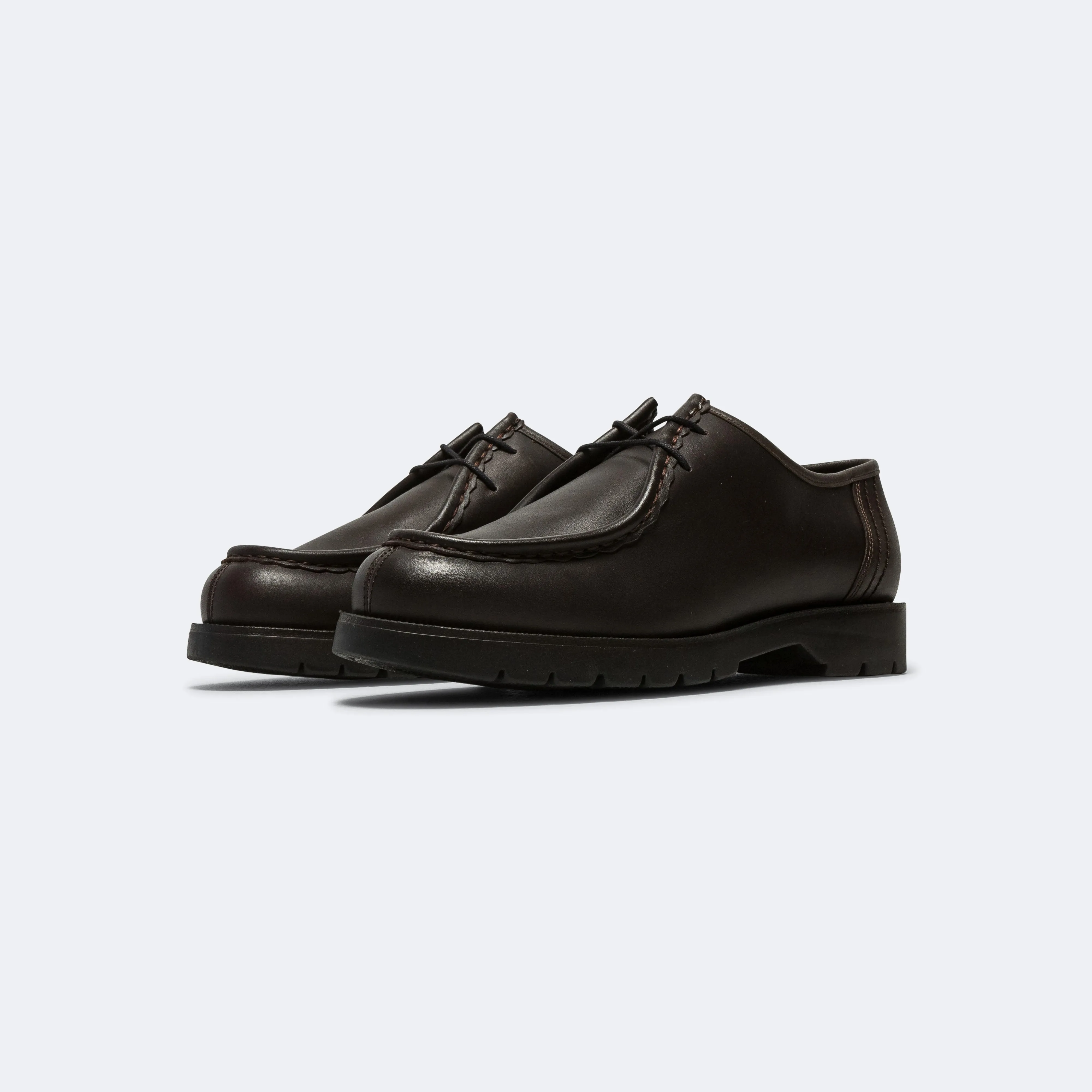 Secure Lace Up Style Padror - Marron/Noir