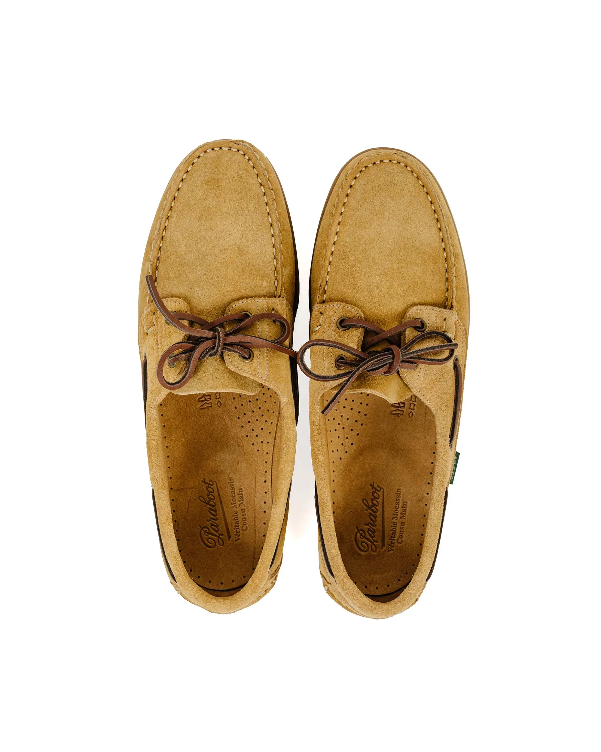Paraboot Barth Velours Fauve party - goers' boots