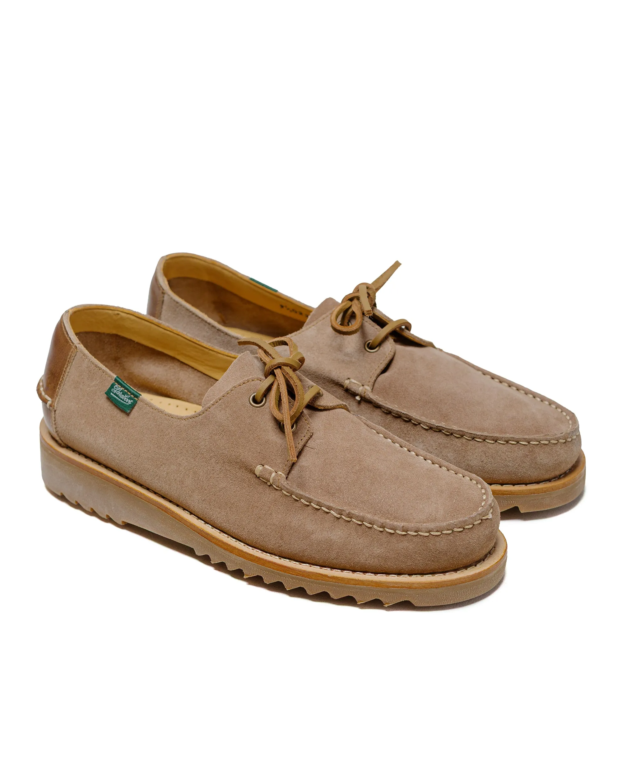Ultra-soft traction Paraboot KAPTAIN SUNSHINE Domingue Suede Natural
